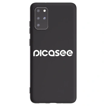 Picasee silikonový černý obal pro Samsung Galaxy S20+ G985F - Picasee - new logo - white