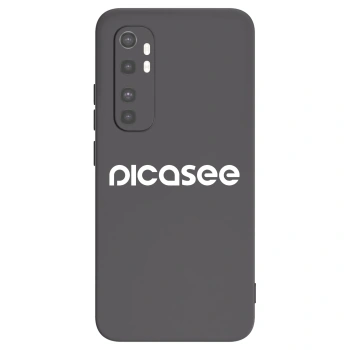 Picasee silikonový černý obal pro Xiaomi Mi Note 10 Lite - Picasee - new logo - white