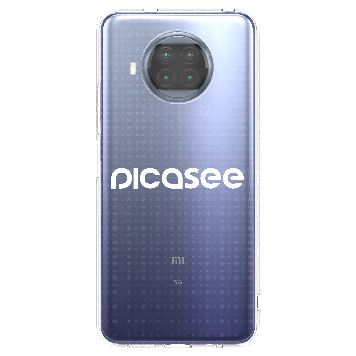 Picasee silikonový průhledný obal pro Xiaomi Mi 10T Lite - Picasee - new logo - white