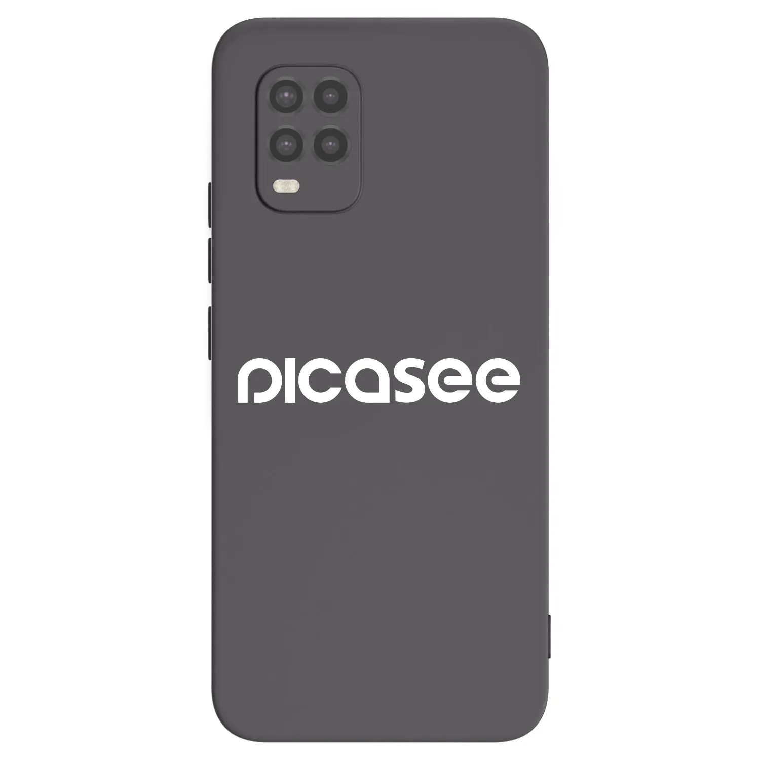 Picasee silikonový černý obal pro Xiaomi Mi 10 Lite - Picasee - new logo - white