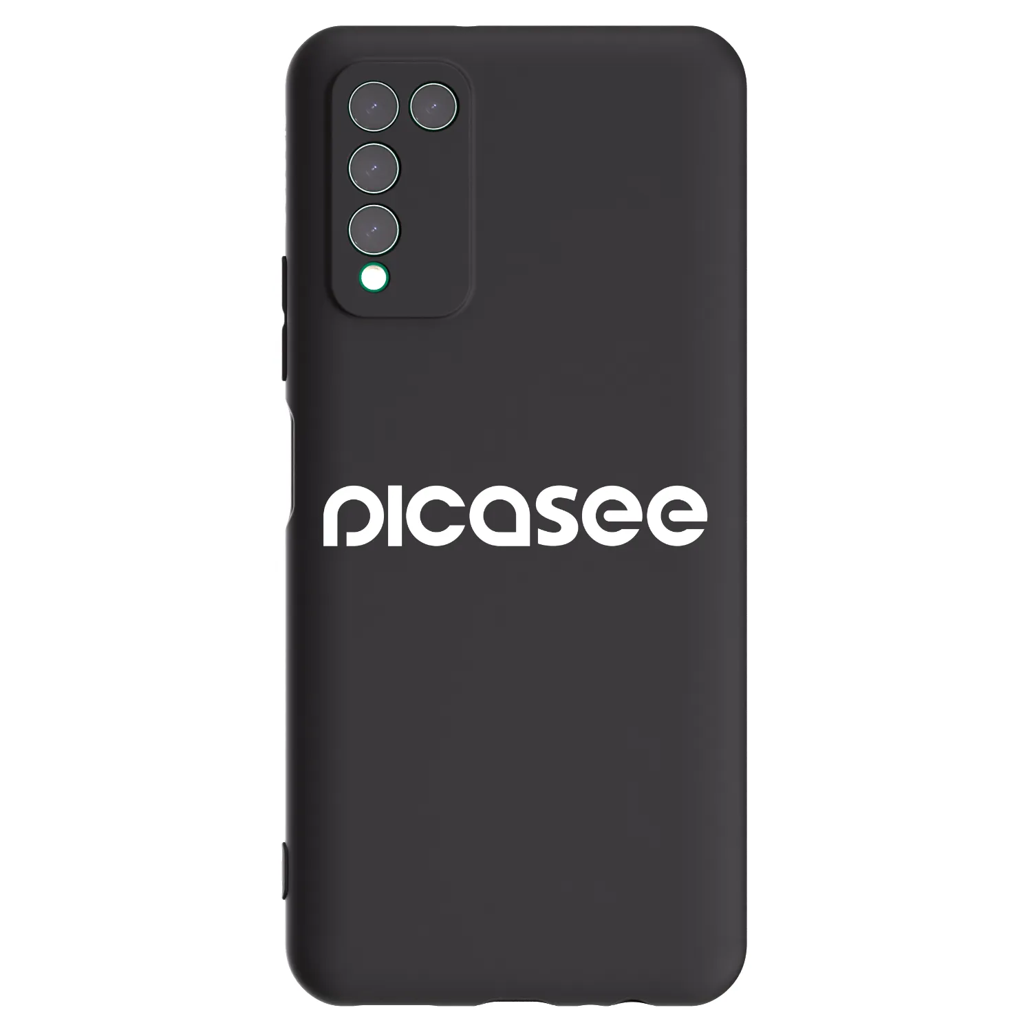 Picasee silikonový černý obal pro Honor 10X Lite - Picasee - new logo - white