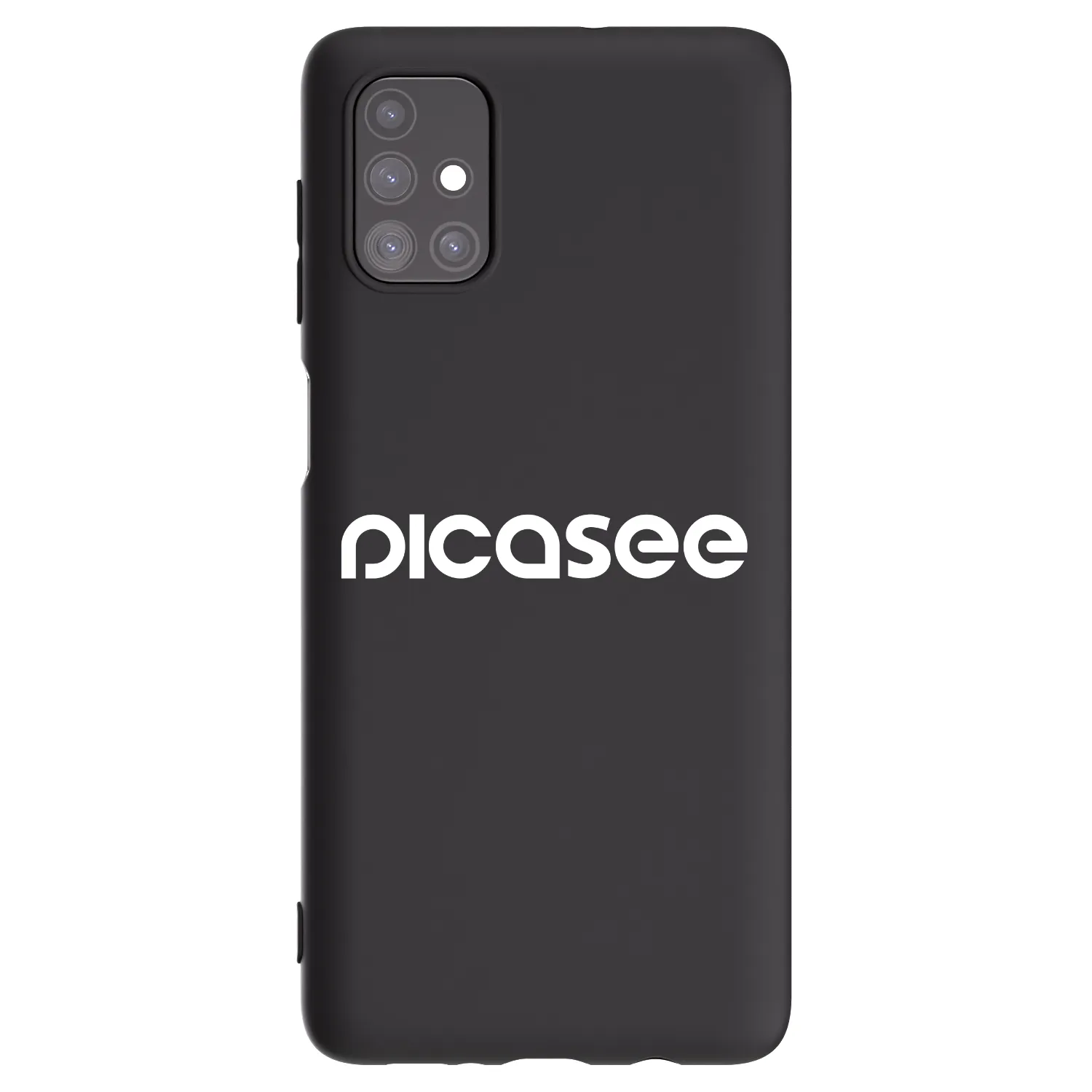 Picasee silikonový černý obal pro Samsung Galaxy M51 M515F - Picasee - new logo - white