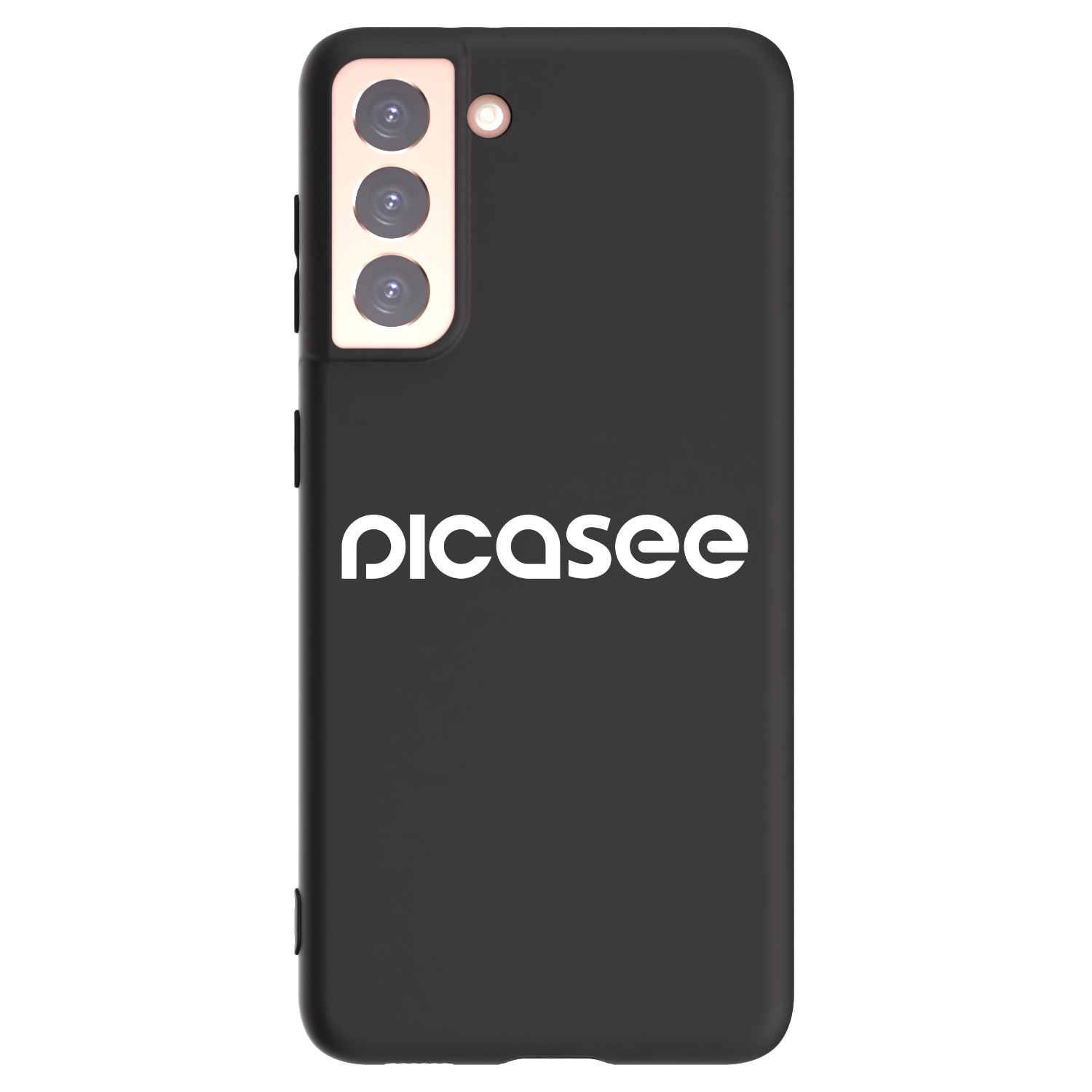 Picasee silikonový černý obal pro Samsung Galaxy S21 5G G991B - Picasee - new logo - white
