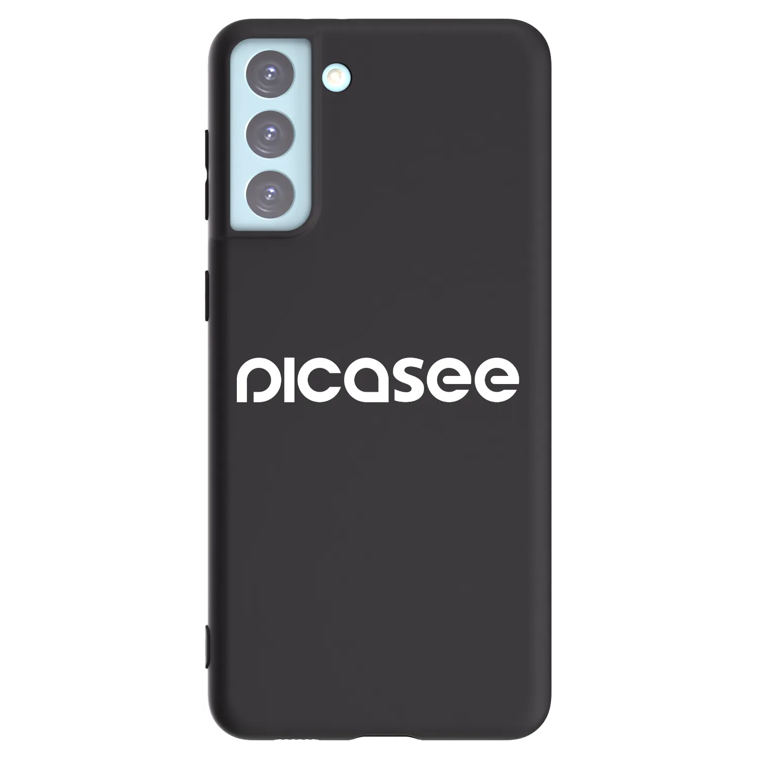 Picasee silikonový černý obal pro Samsung Galaxy S21+ 5G G996F - Picasee - new logo - white