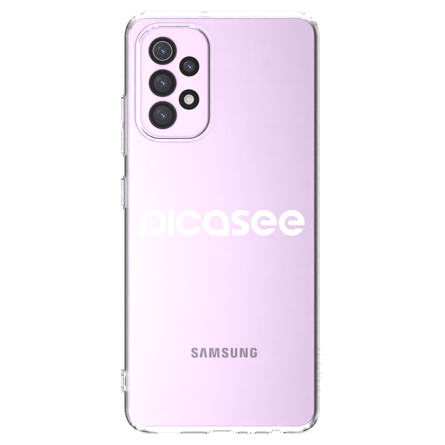 Picasee silikonový průhledný obal pro Samsung Galaxy A32 5G A326B - Picasee - new logo - white