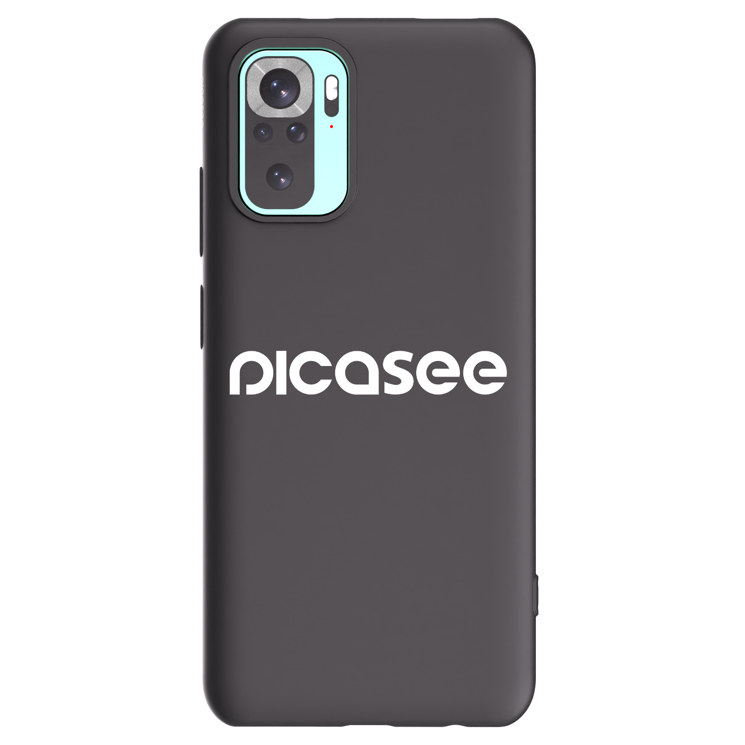 Picasee silikonový černý obal pro Xiaomi Redmi Note 10 Pro - Picasee - new logo - white
