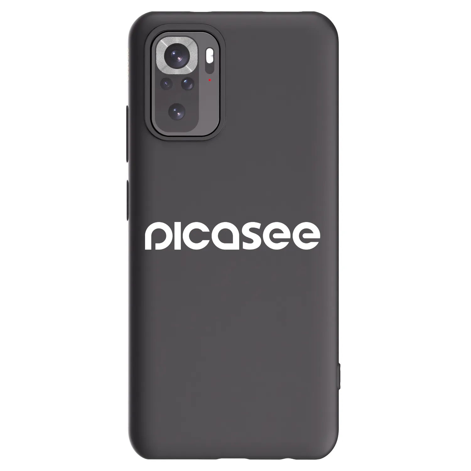 Picasee silikonový černý obal pro Xiaomi Redmi Note 10S - Picasee - new logo - white