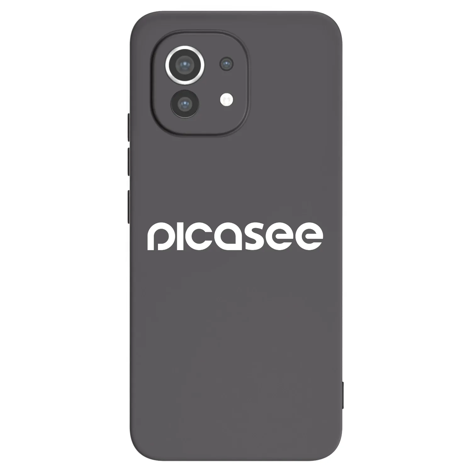 Picasee silikonový černý obal pro Xiaomi Mi 11 - Picasee - new logo - white