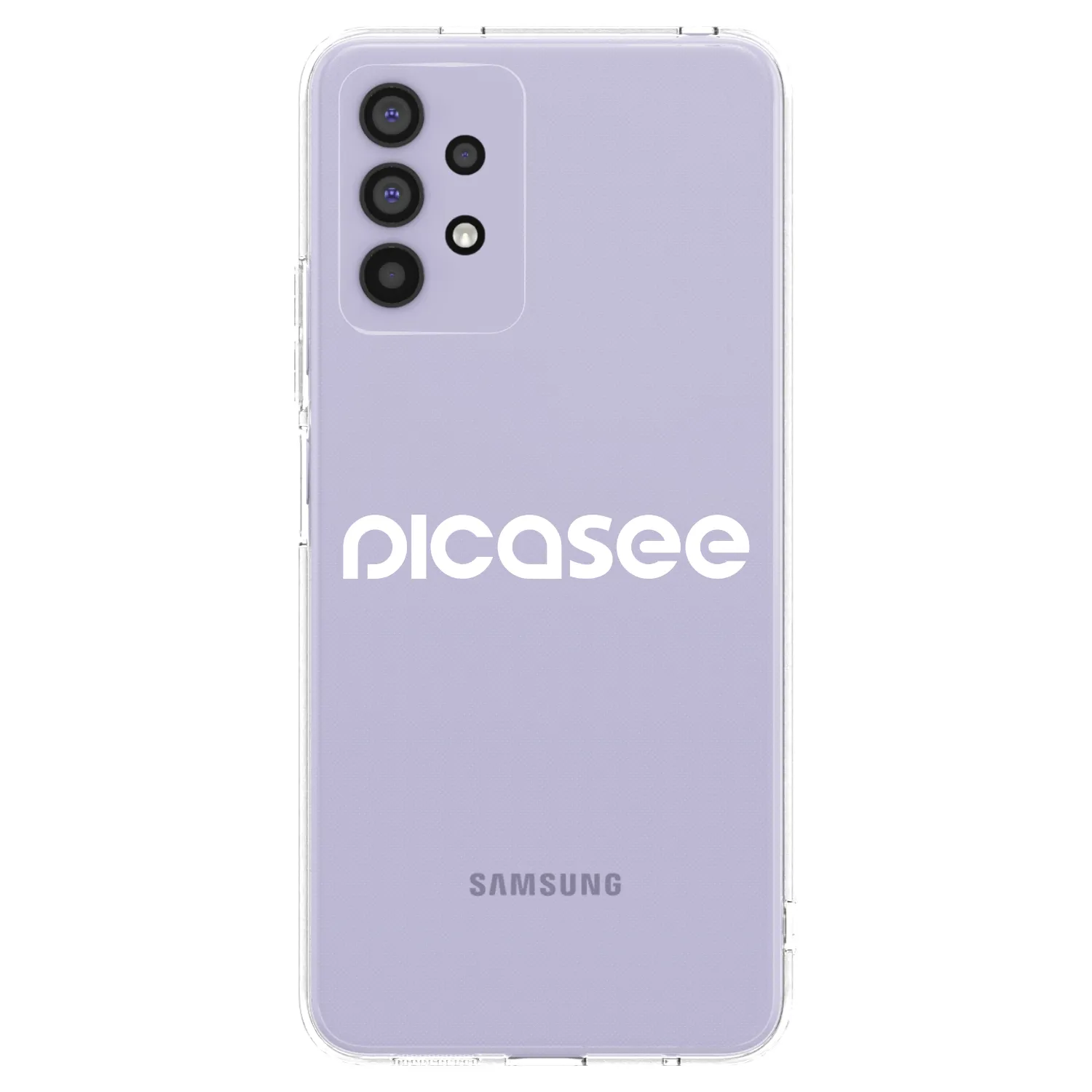 Picasee silikonový průhledný obal pro Samsung Galaxy A32 4G SM-A325F - Picasee - new logo - white