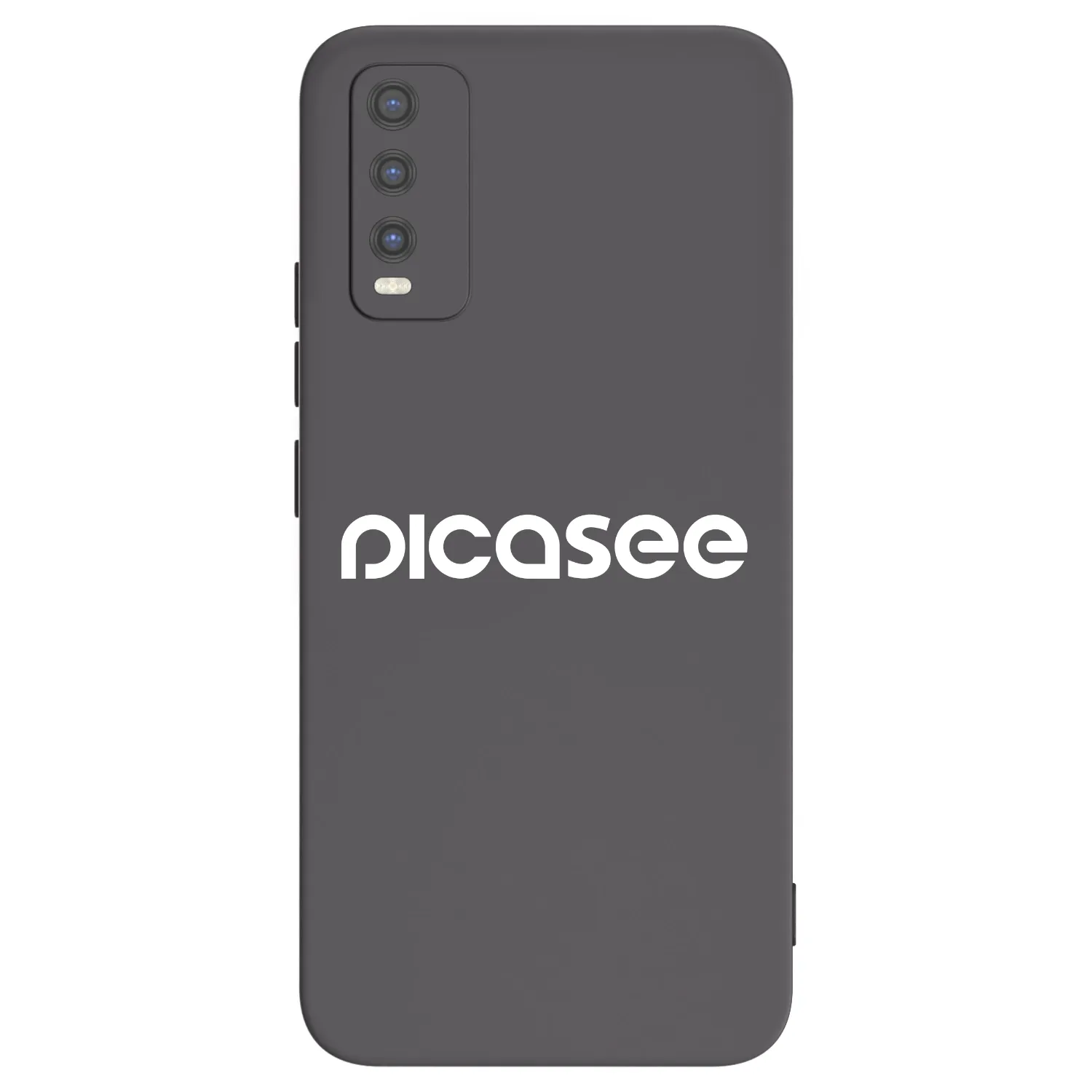 Picasee silikonový černý obal pro Vivo Y20s - Picasee - new logo - white