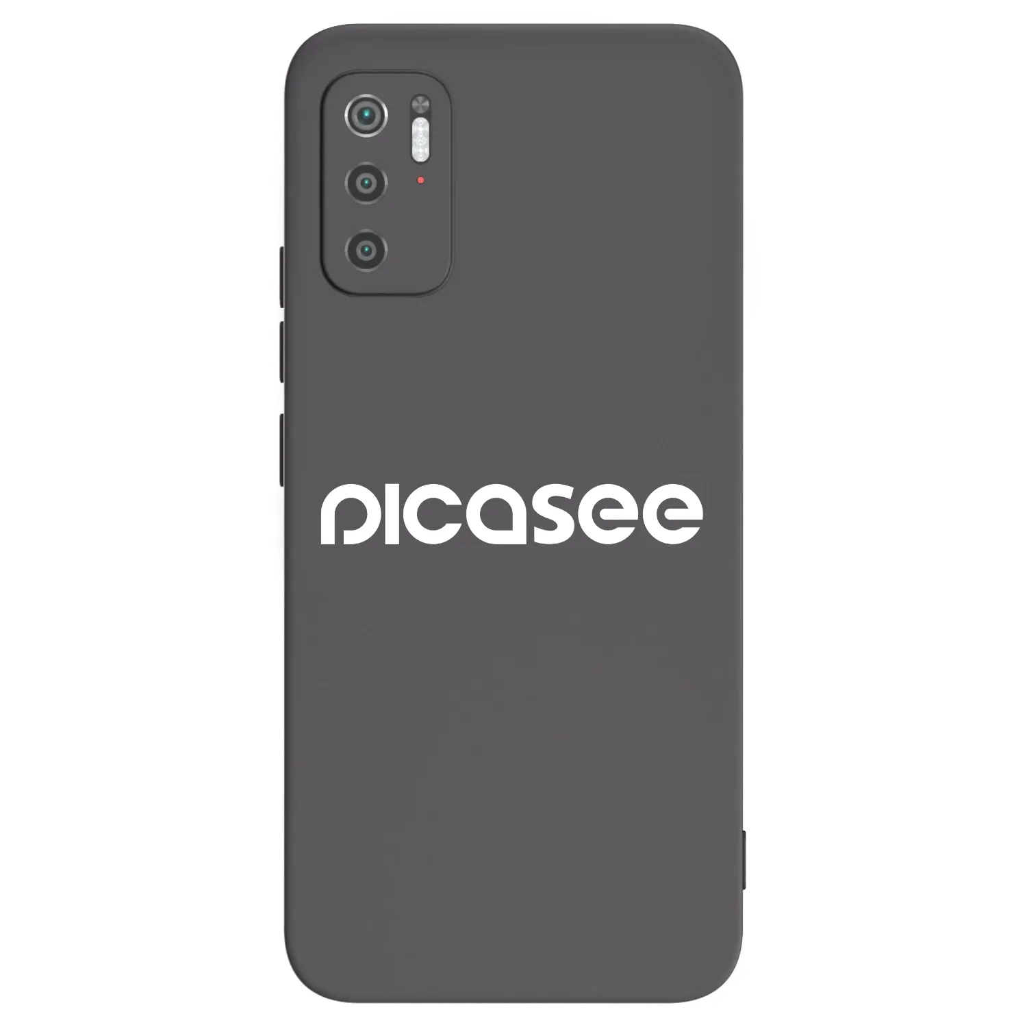 Picasee silikonový černý obal pro Xiaomi Poco M3 Pro 5G - Picasee - new logo - white