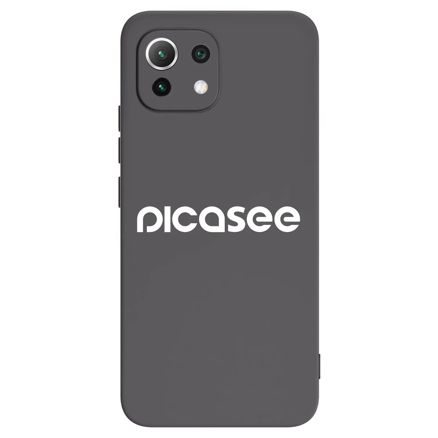 Picasee silikonový černý obal pro Xiaomi 11 Lite 5G NE - Picasee - new logo - white