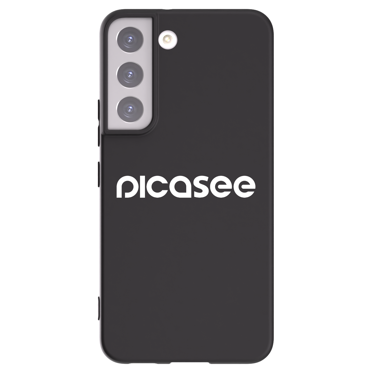 Picasee silikonový černý obal pro Samsung Galaxy S22 5G - Picasee - new logo - white