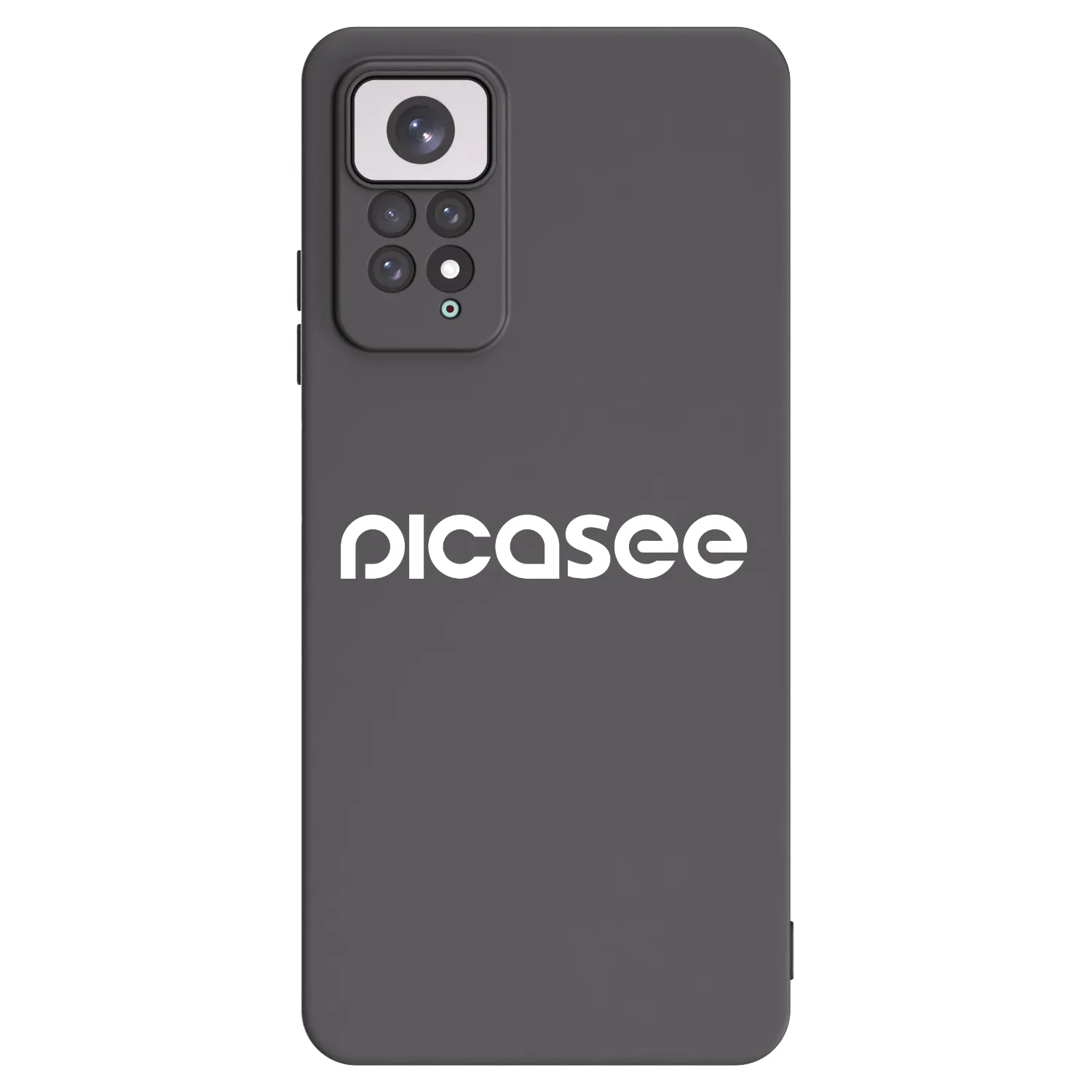 Picasee silikonový černý obal pro Xiaomi Redmi Note 11 - Picasee - new logo - white