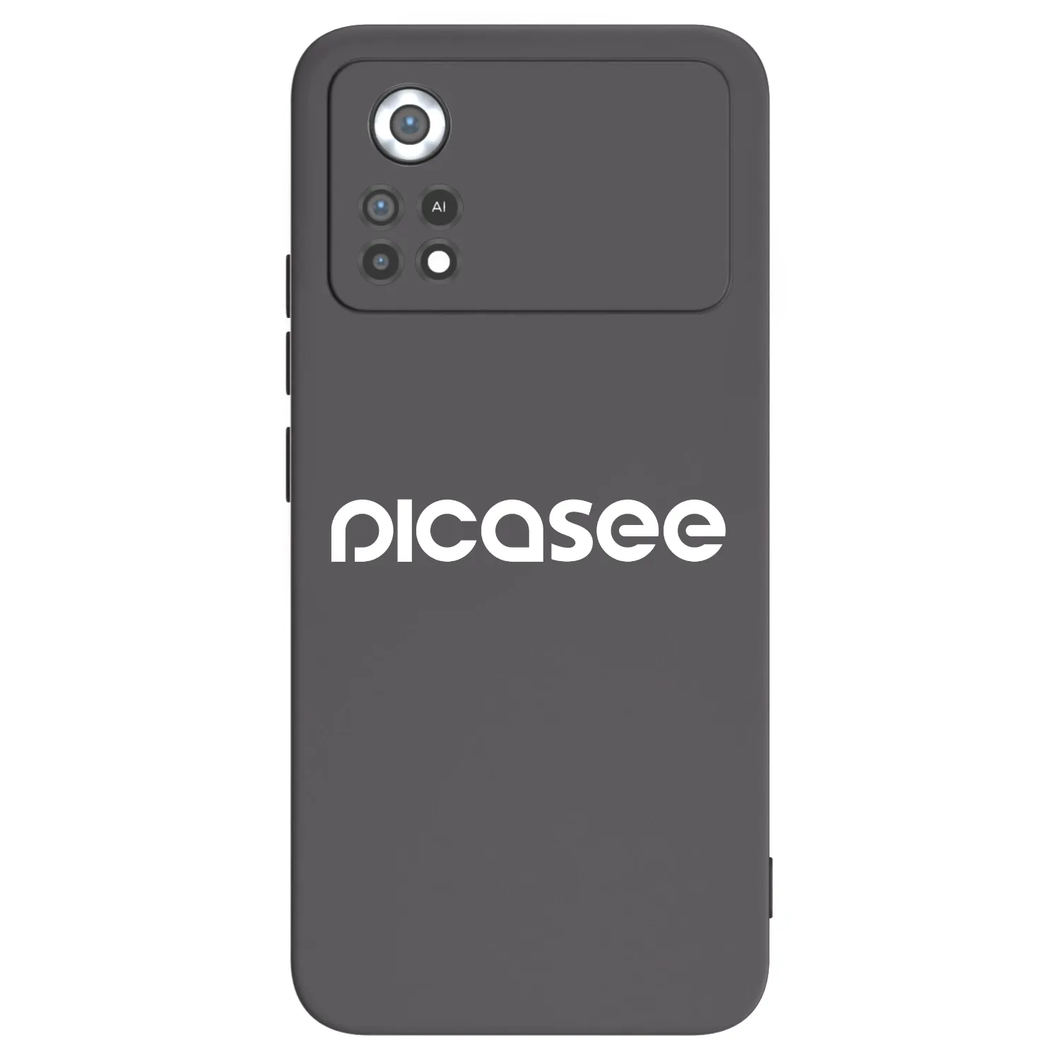 Picasee silikonový černý obal pro Xiaomi Poco X4 Pro 5G - Picasee - new logo - white