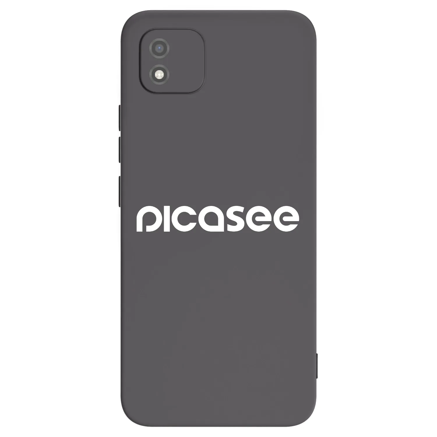 Picasee silikonový černý obal pro Realme C11 (2021) - Picasee - new logo - white