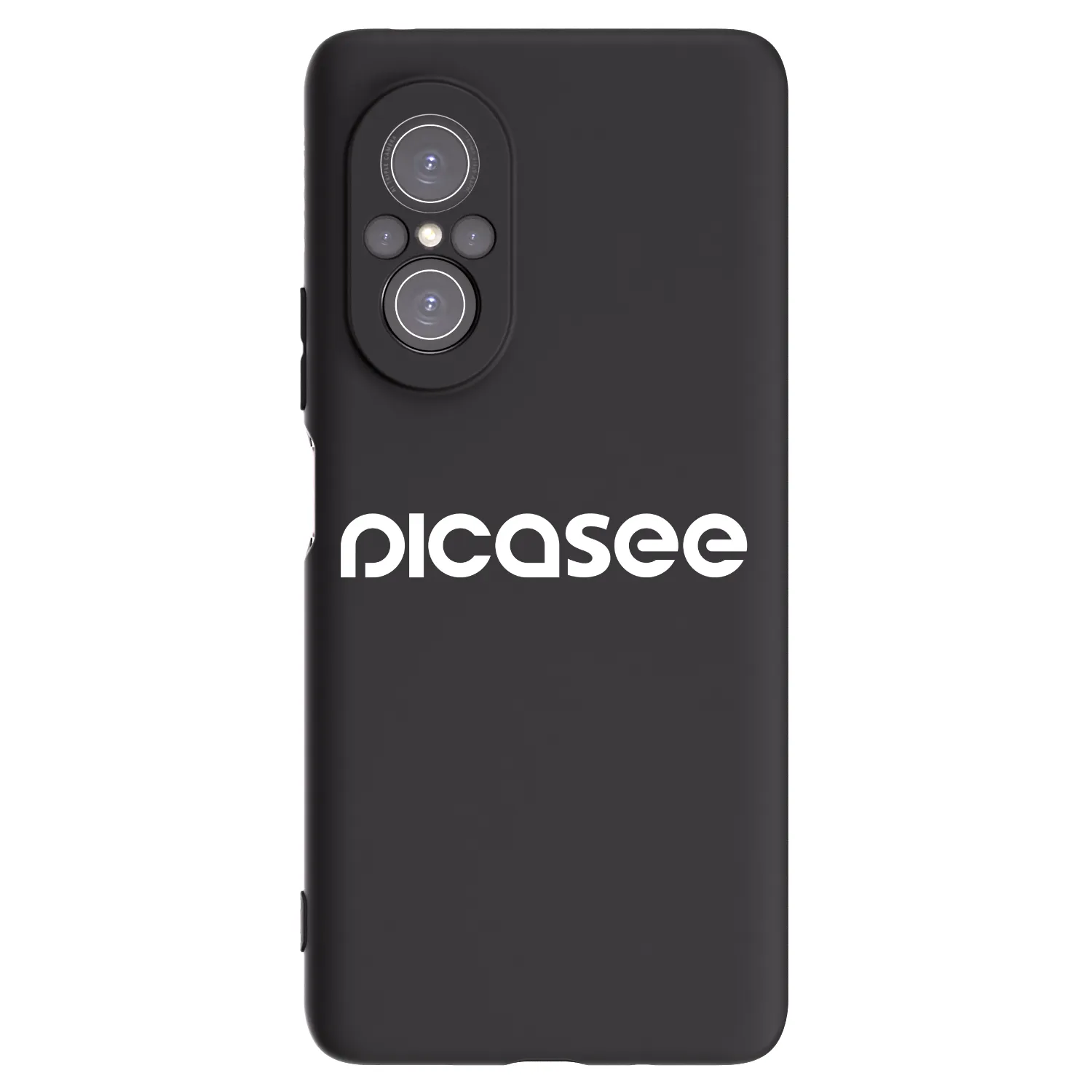 Picasee silikonový černý obal pro Huawei Nova 9 SE - Picasee - new logo - white
