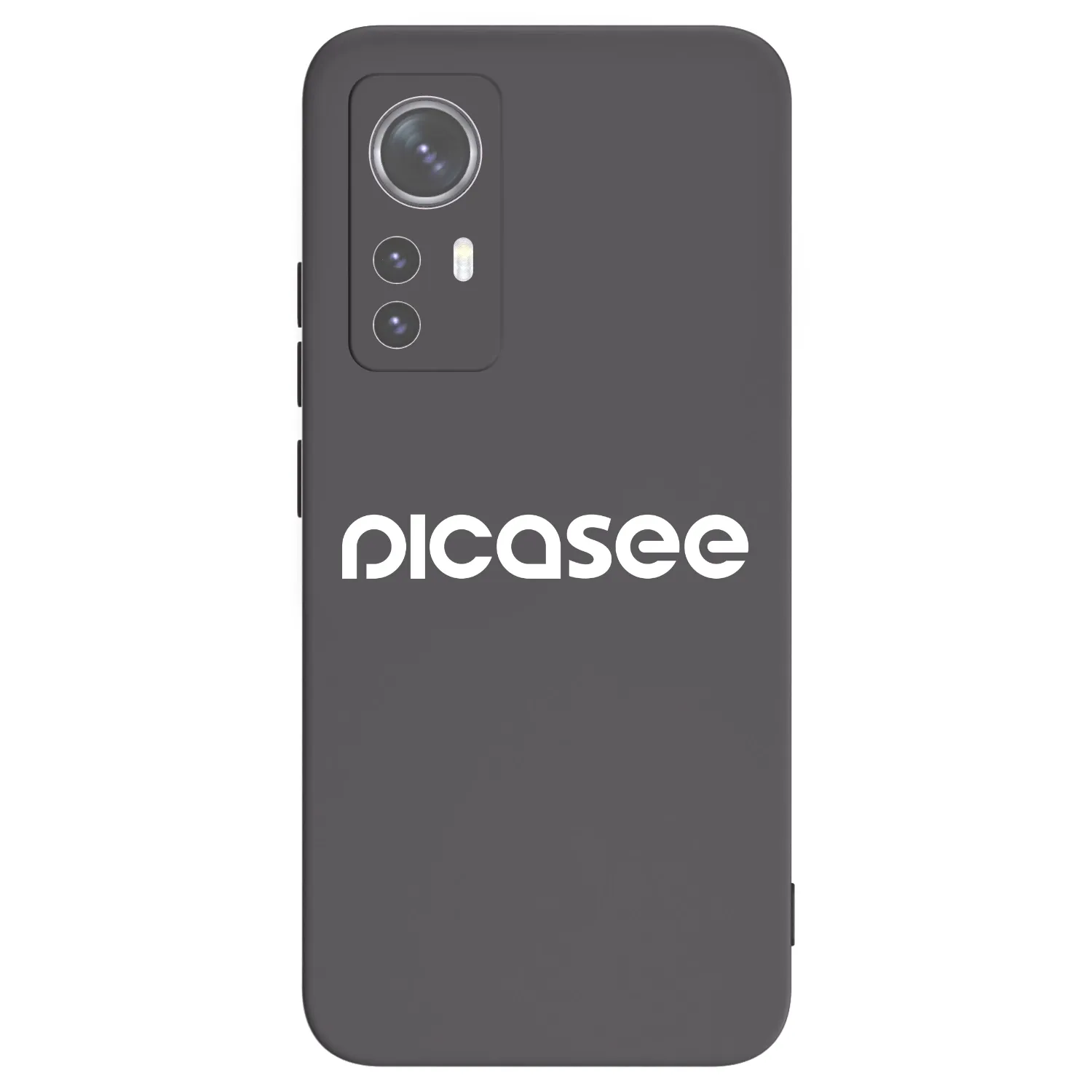 Picasee silikonový černý obal pro Xiaomi 12 - Picasee - new logo - white