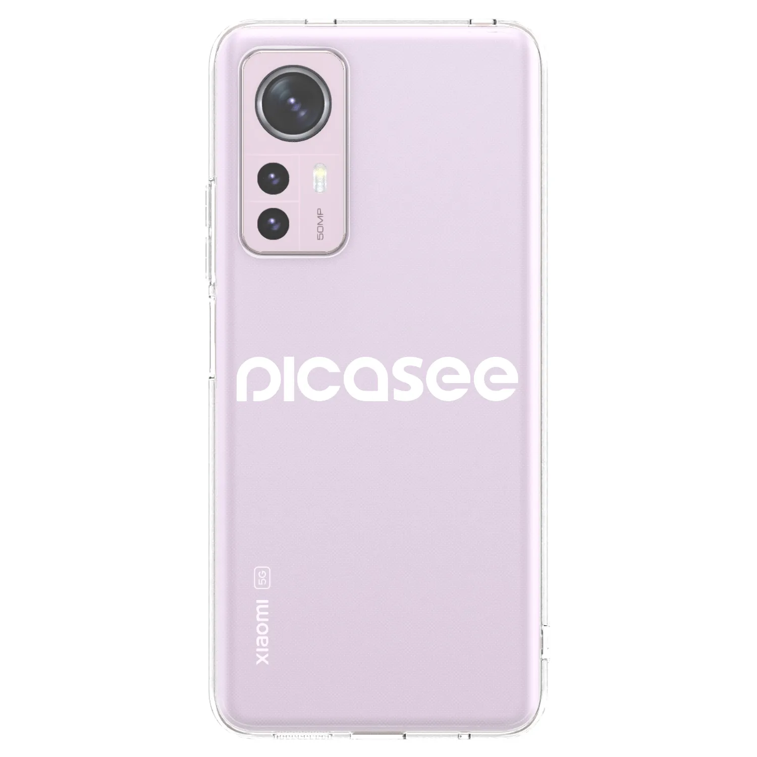 Picasee silikonový průhledný obal pro Xiaomi 12 - Picasee - new logo - white