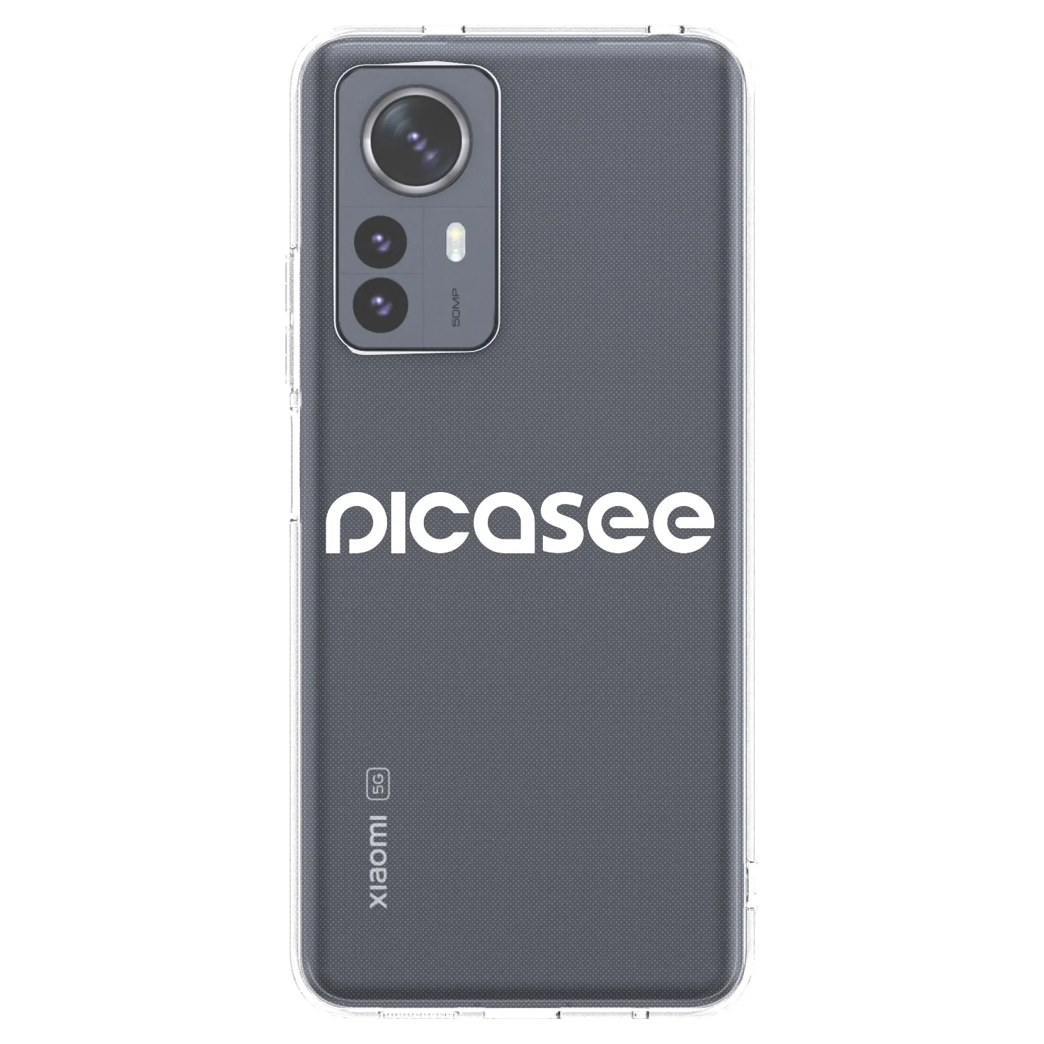 Picasee silikonový průhledný obal pro Xiaomi 12 Pro - Picasee - new logo - white