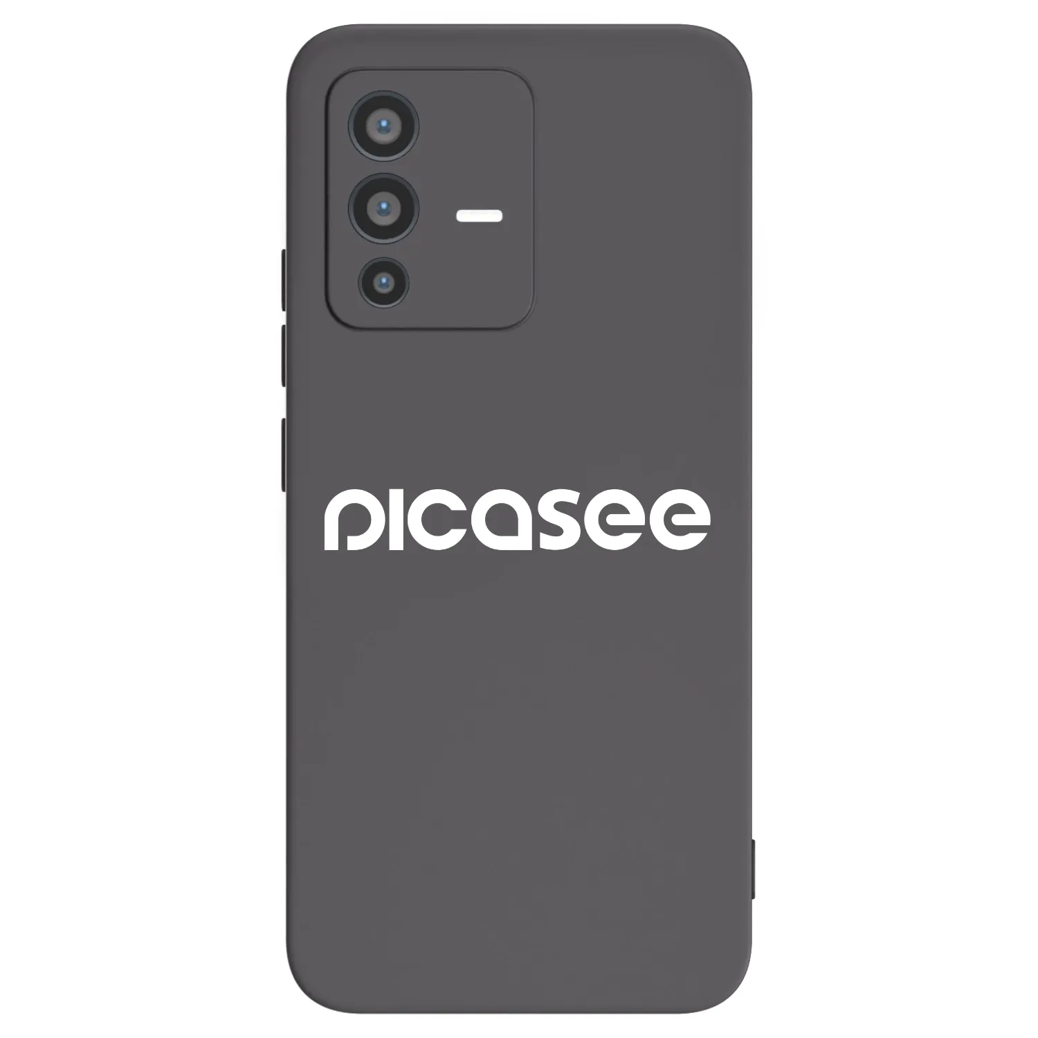 Picasee silikonový černý obal pro Vivo V23 5G - Picasee - new logo - white