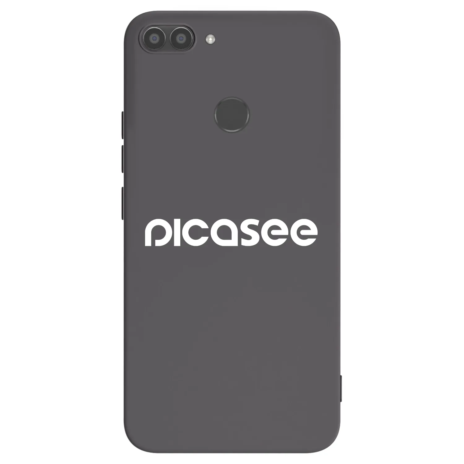Picasee silikonový černý obal pro Huawei P Smart - Picasee - new logo - white