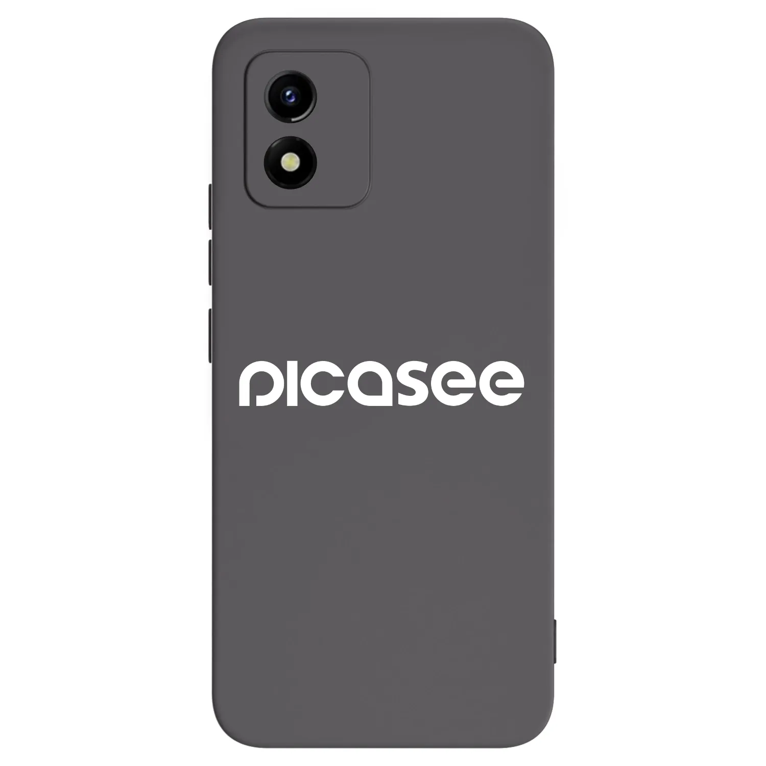 Picasee silikonový černý obal pro Vivo Y01 - Picasee - new logo - white