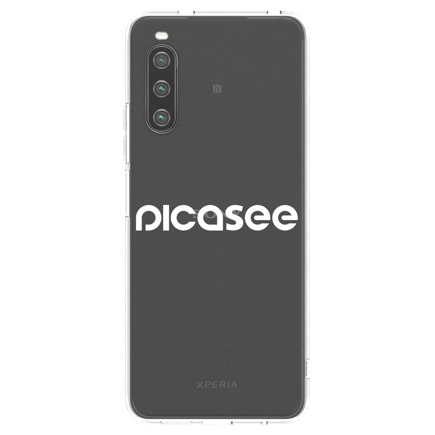 Picasee silikonový průhledný obal pro Sony Xperia 10 IV 5G - Picasee - new logo - white