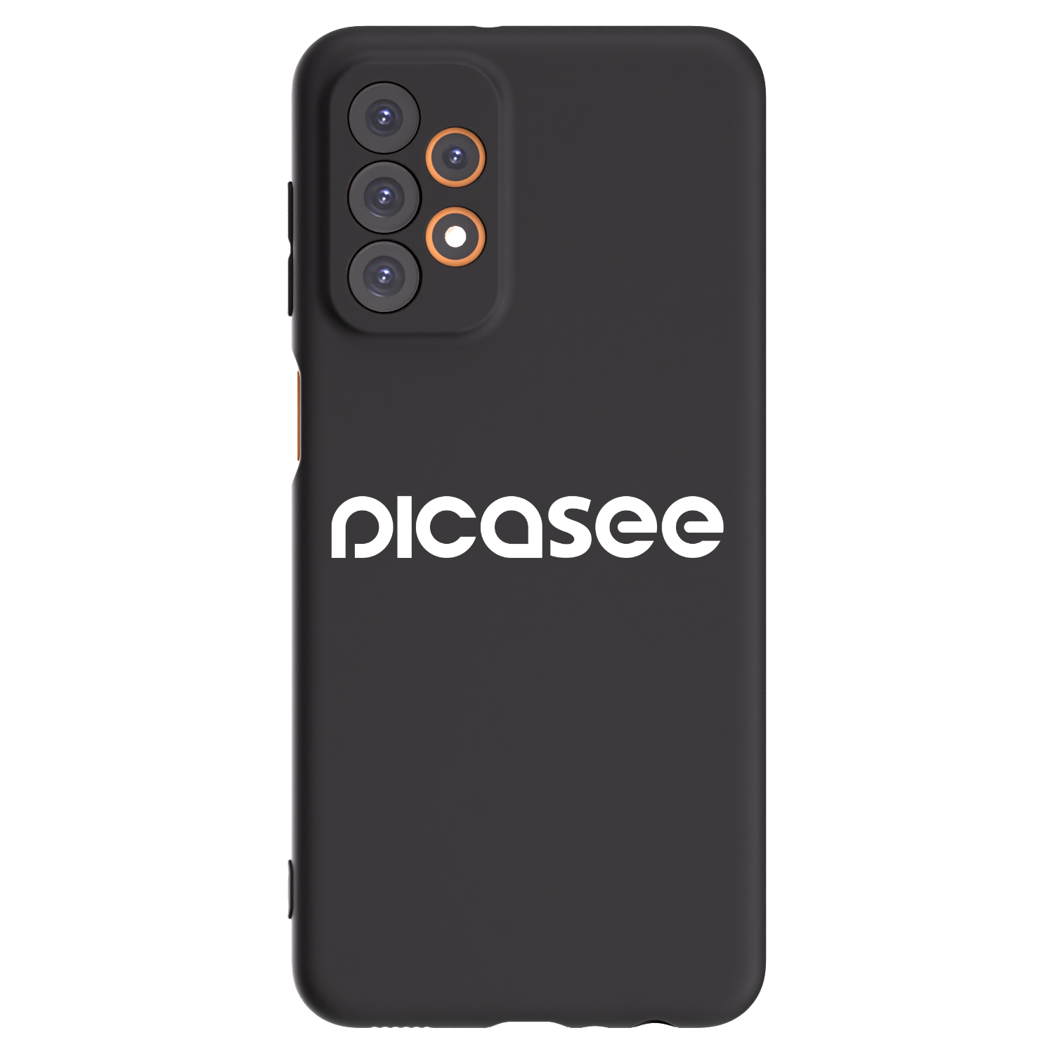 Picasee silikonový černý obal pro Samsung Galaxy A23 A236B 5G - Picasee - new logo - white