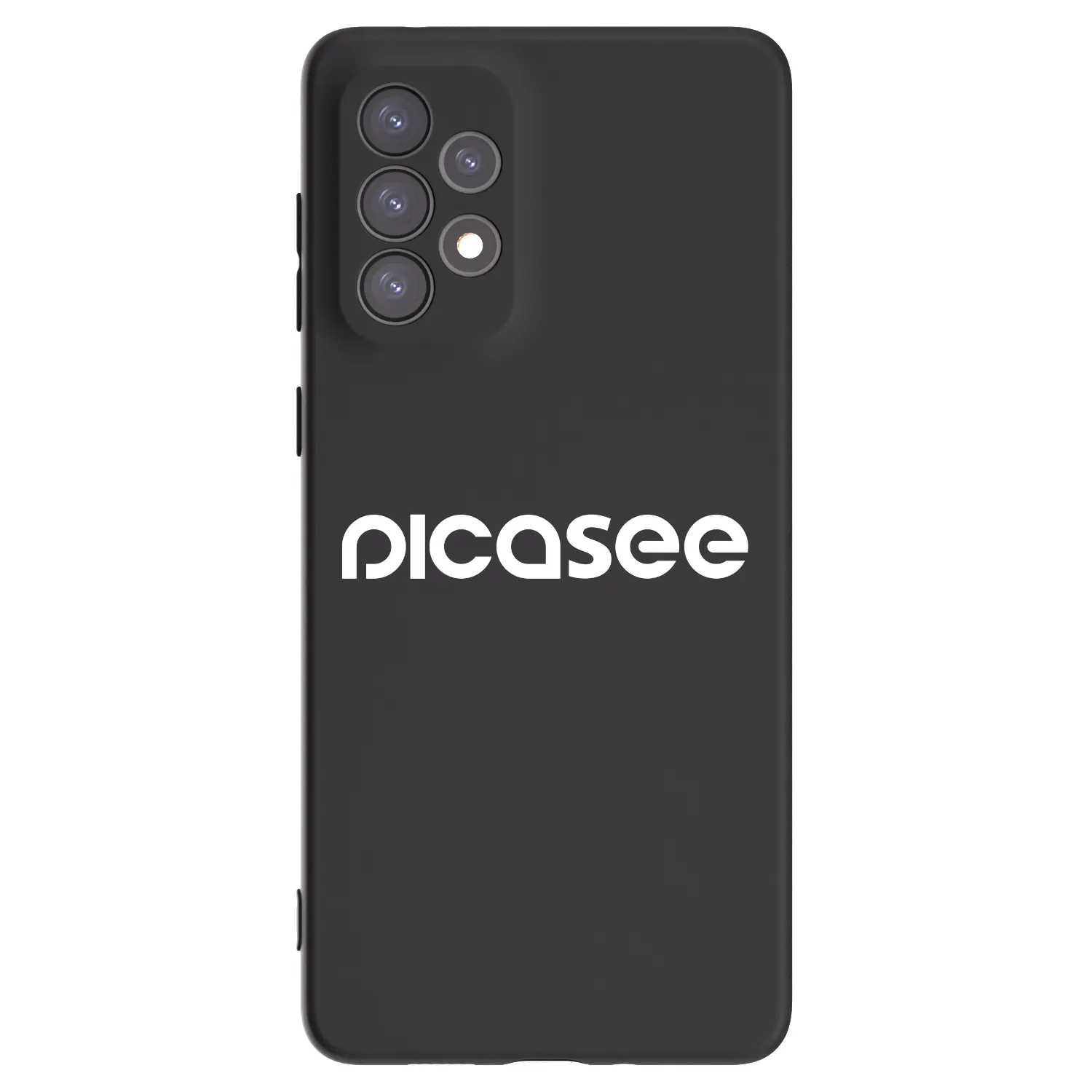 Picasee silikonový černý obal pro Samsung Galaxy A73 5G - Picasee - new logo - white