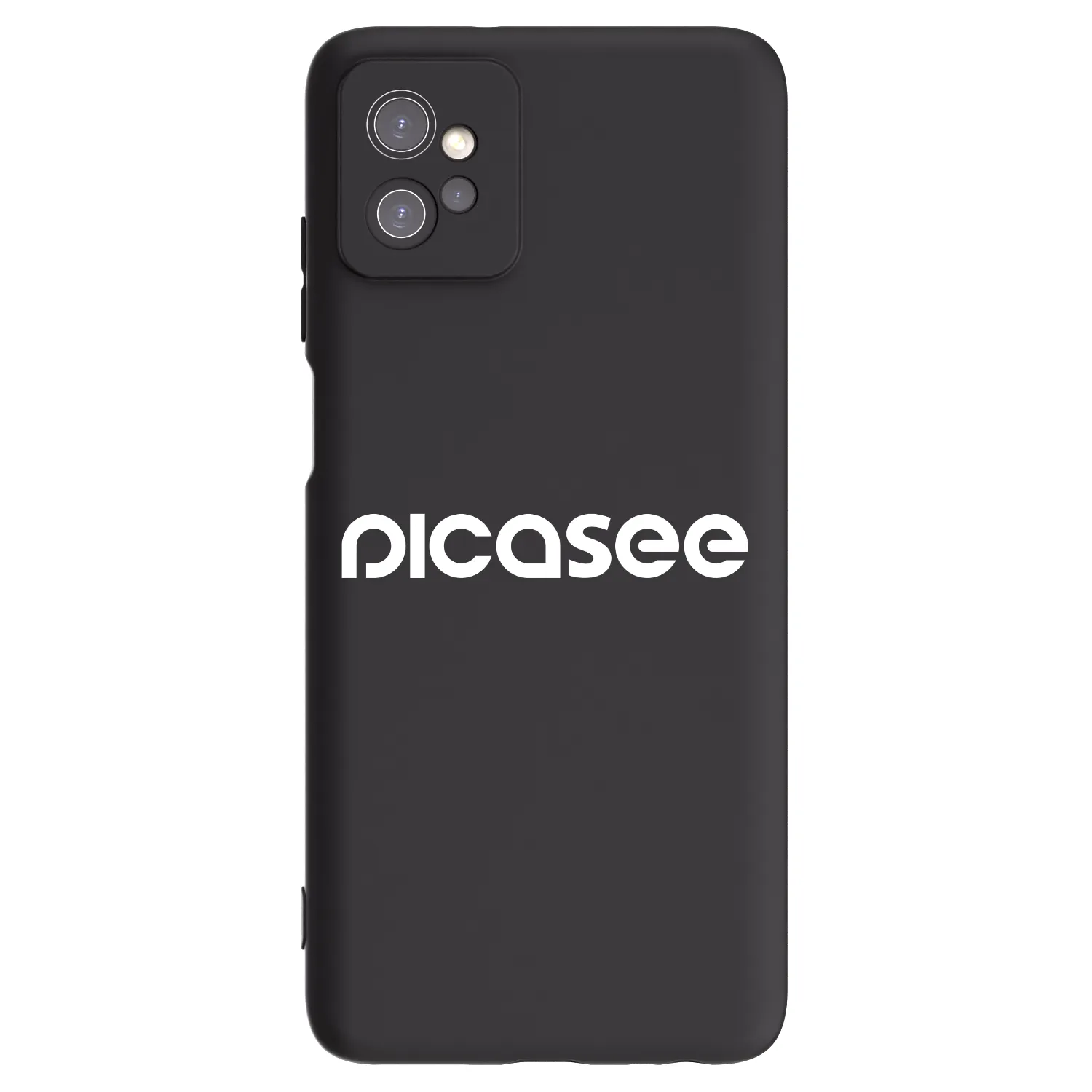 Picasee silikonový černý obal pro Motorola Moto G32 - Picasee - new logo - white