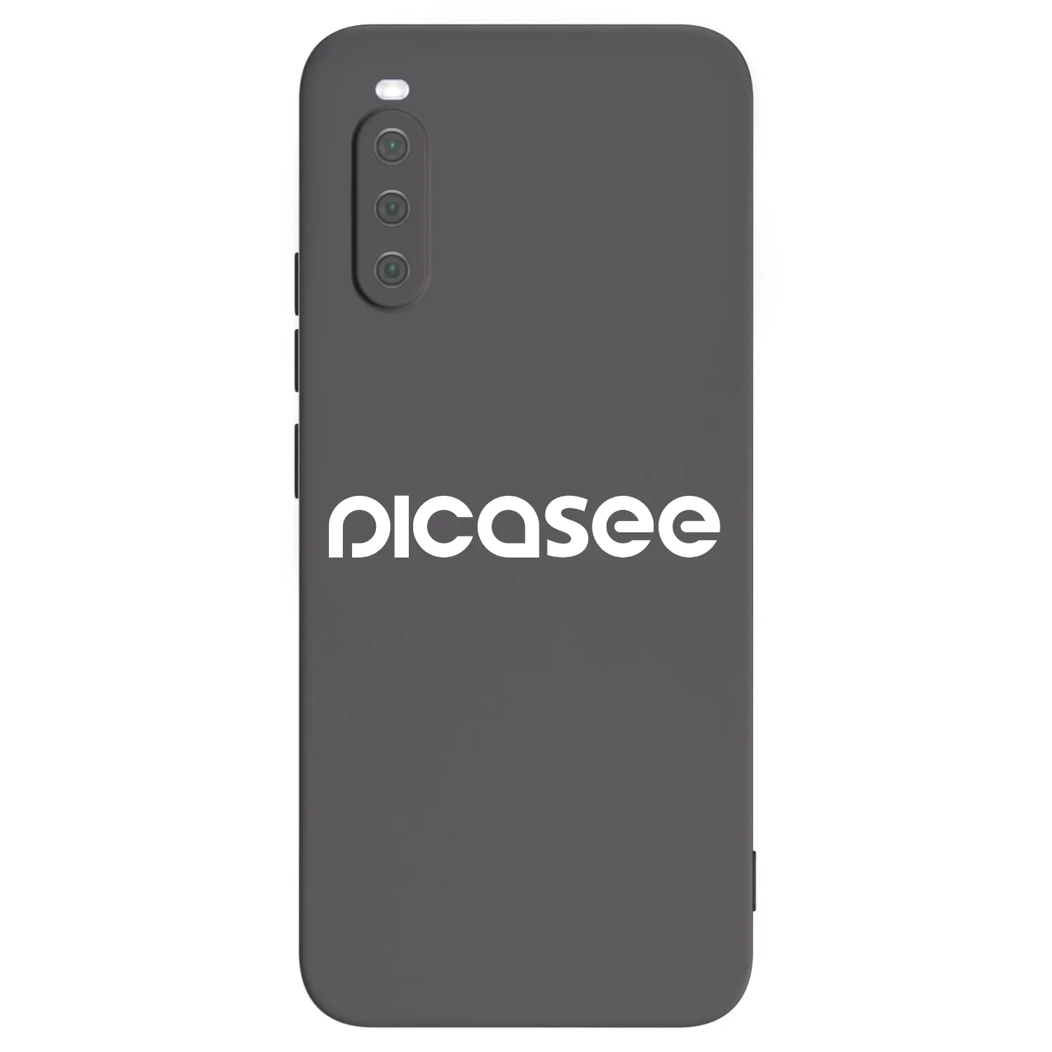 Picasee silikonový černý obal pro Sony Xperia 10 III - Picasee - new logo - white