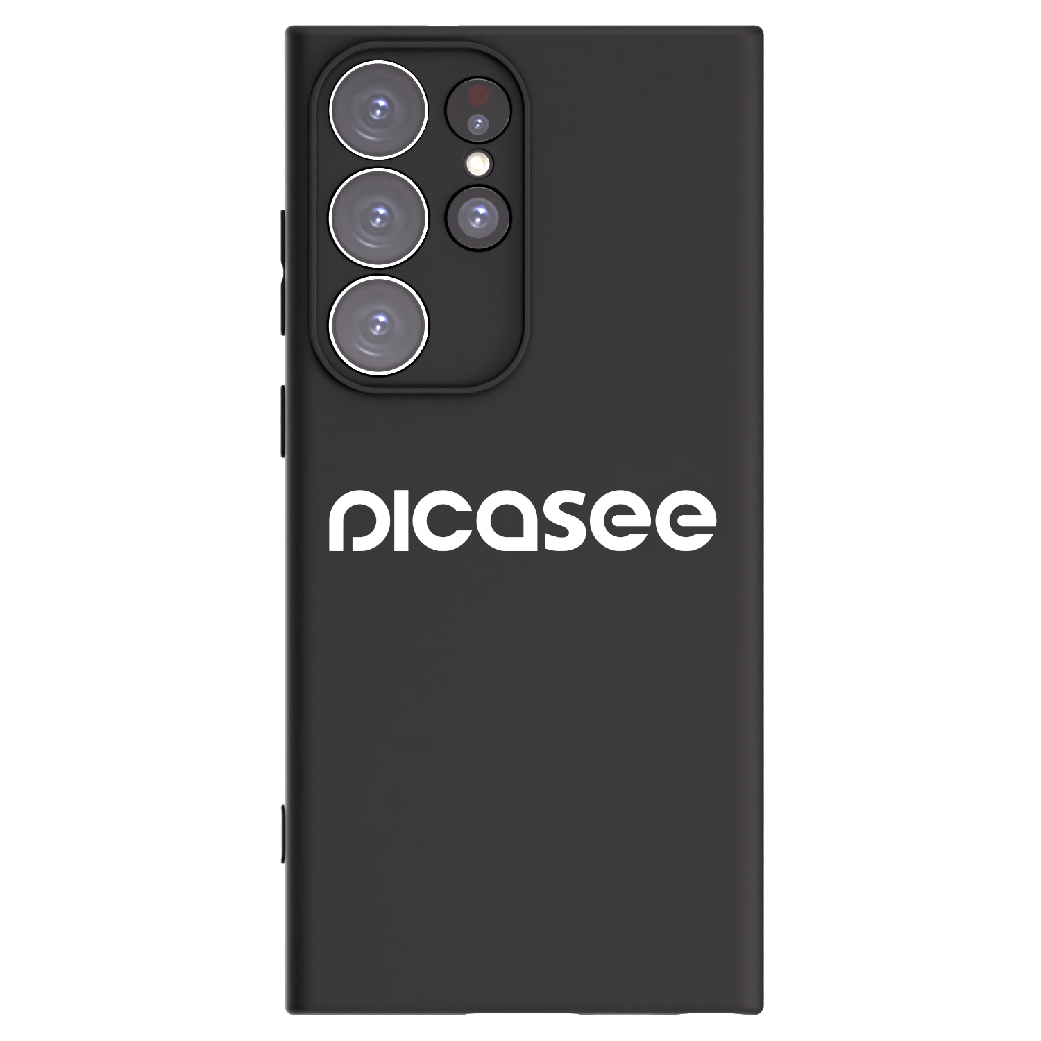 Picasee silikonový černý obal pro Samsung Galaxy S23 Ultra 5G - Picasee - new logo - white