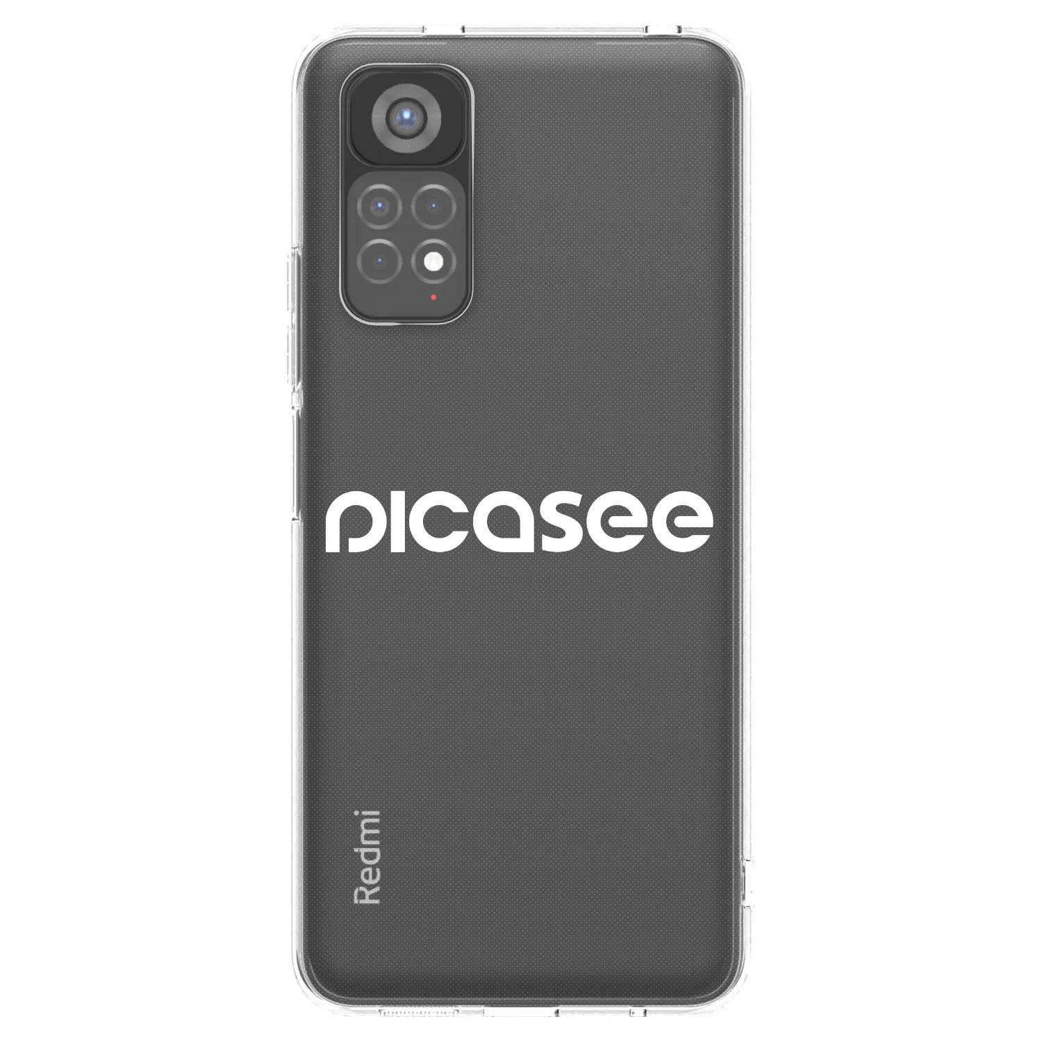 Picasee silikonový průhledný obal pro Xiaomi Redmi Note 11S 5G - Picasee - new logo - white