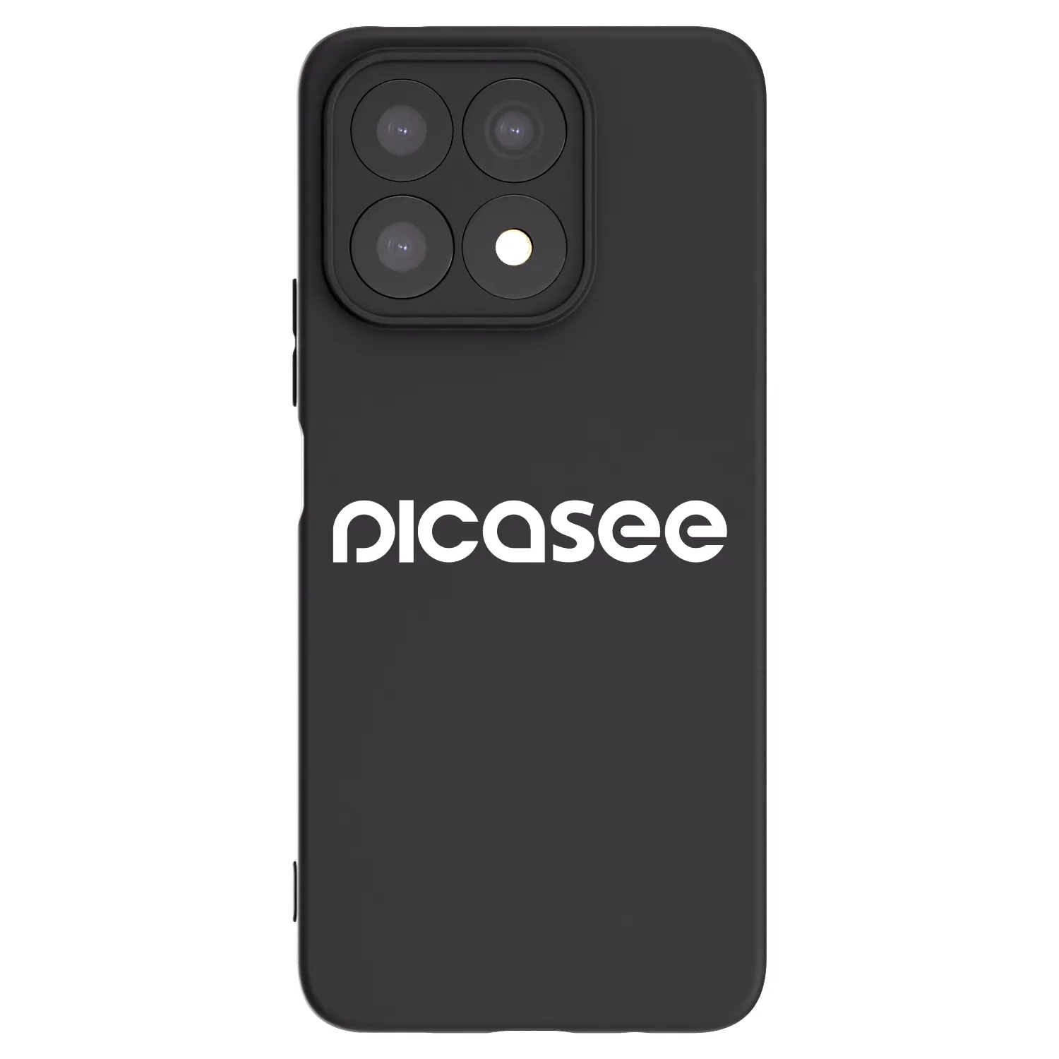 Picasee silikonový černý obal pro Honor X8a - Picasee - new logo - white