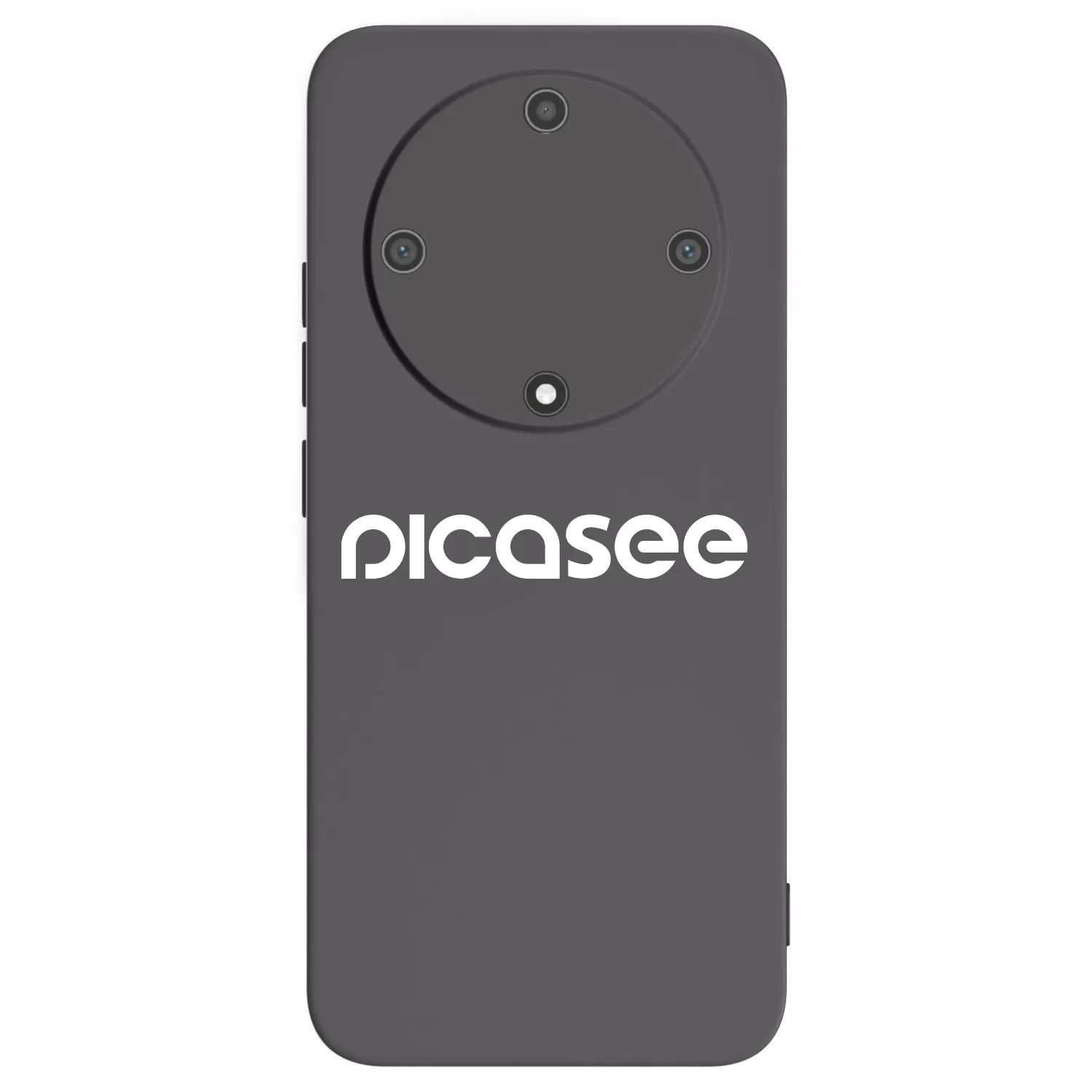 Picasee silikonový černý obal pro Honor Magic5 Lite 5G - Picasee - new logo - white