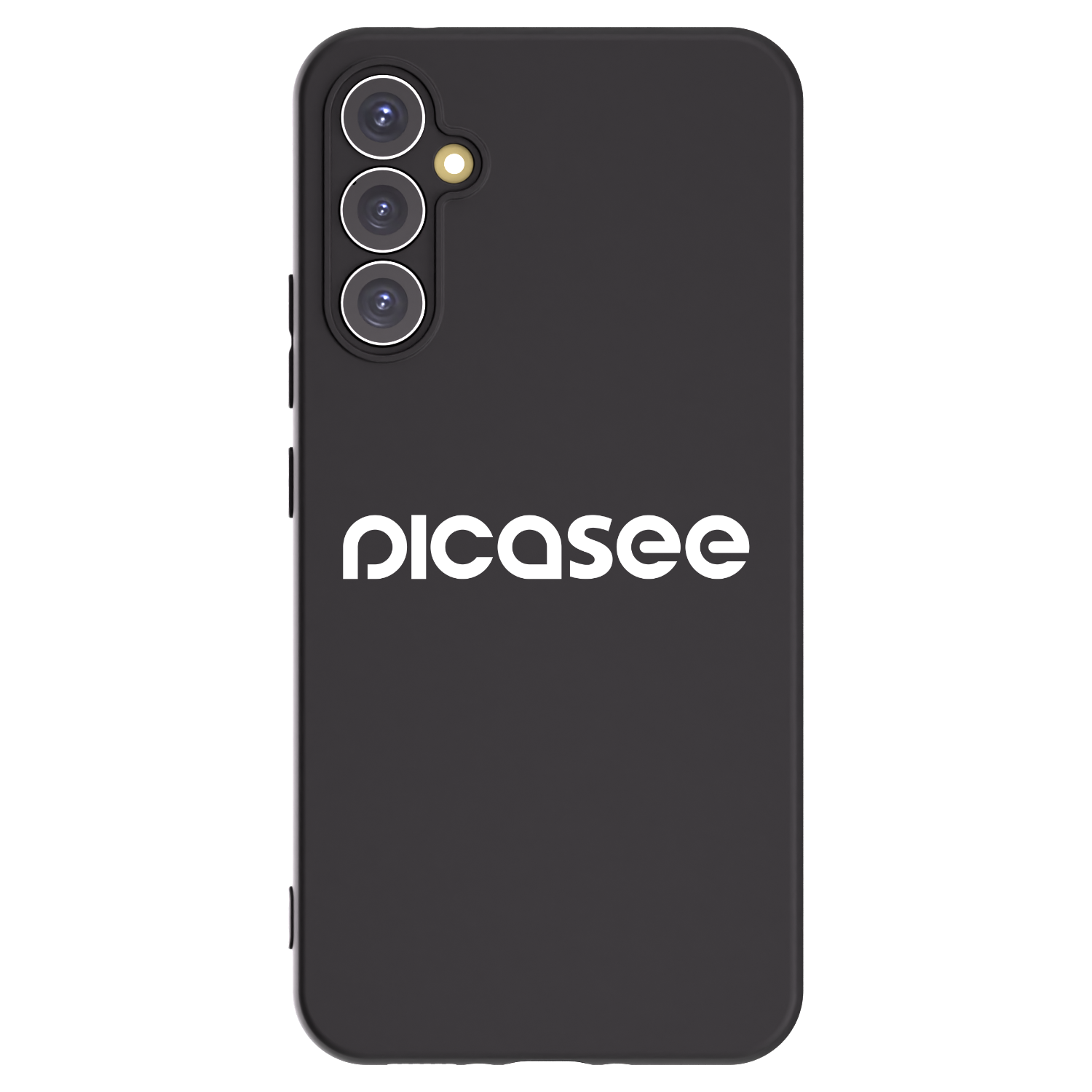 Picasee silikonový černý obal pro Samsung Galaxy A34 5G A346B - Picasee - new logo - white