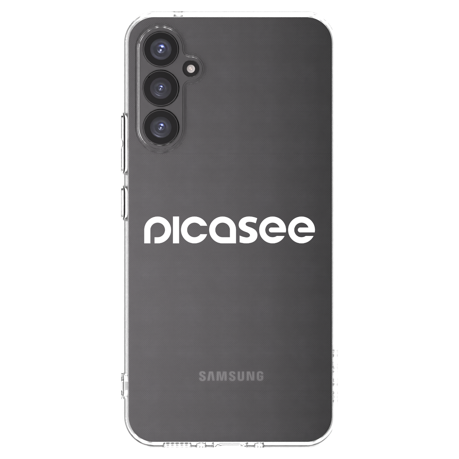 Picasee silikonový průhledný obal pro Samsung Galaxy A34 5G A346B - Picasee - new logo - white