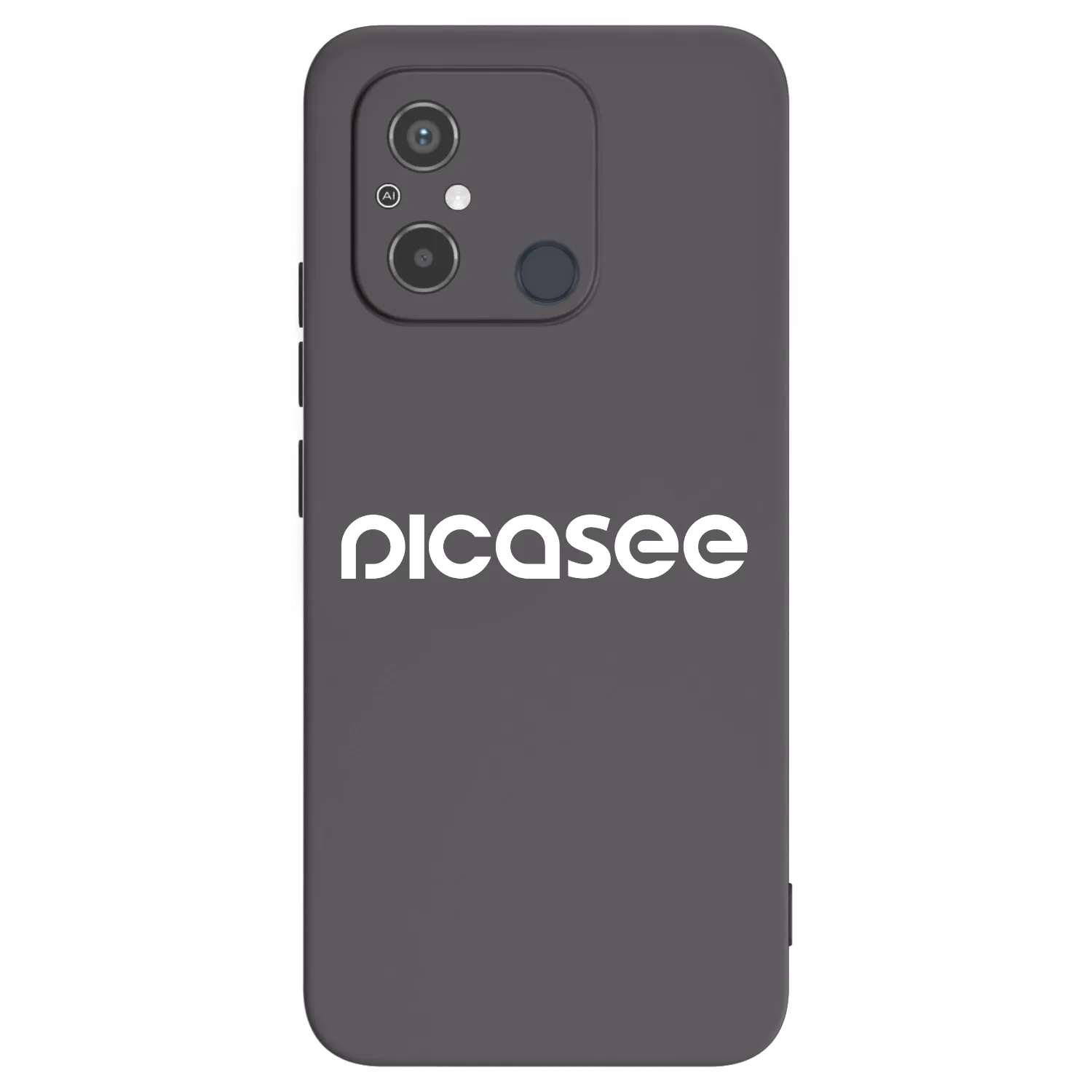 Picasee silikonový černý obal pro Xiaomi Redmi 12C - Picasee - new logo - white
