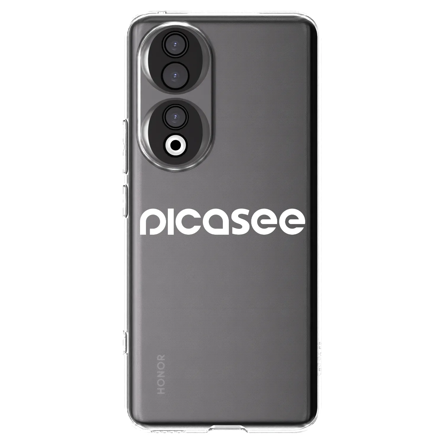Picasee silikonový průhledný obal pro Honor 90 5G - Picasee - new logo - white