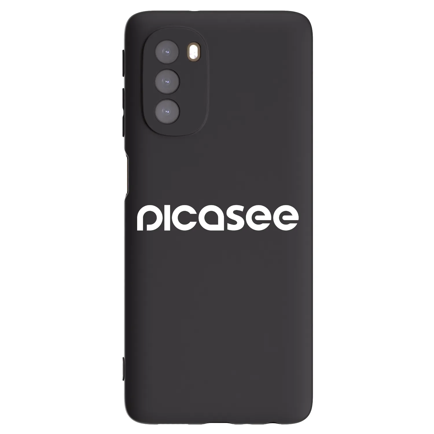 Picasee silikonový černý obal pro Motorola Moto G51 - Picasee - new logo - white