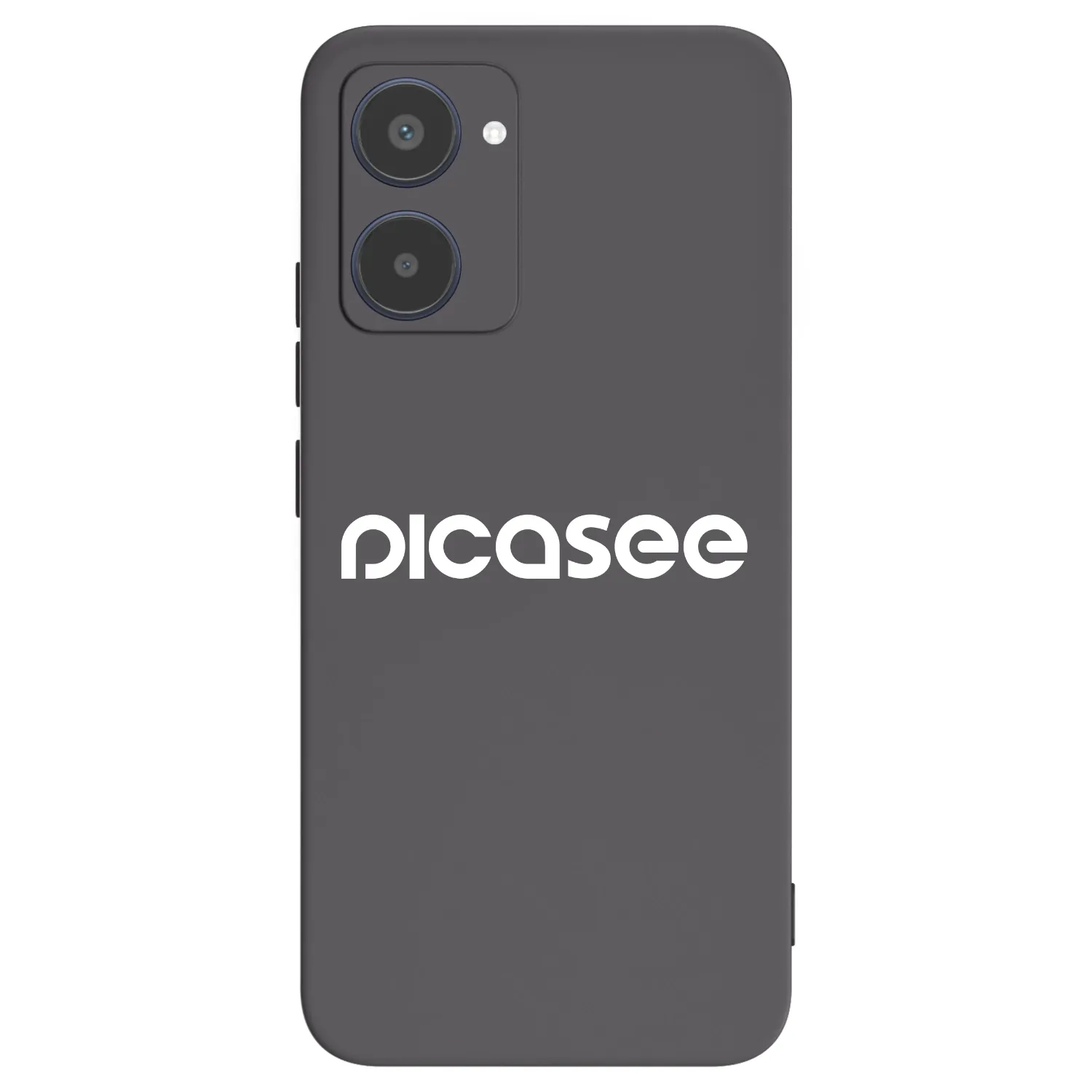 Picasee silikonový černý obal pro Realme 10 4G - Picasee - new logo - white