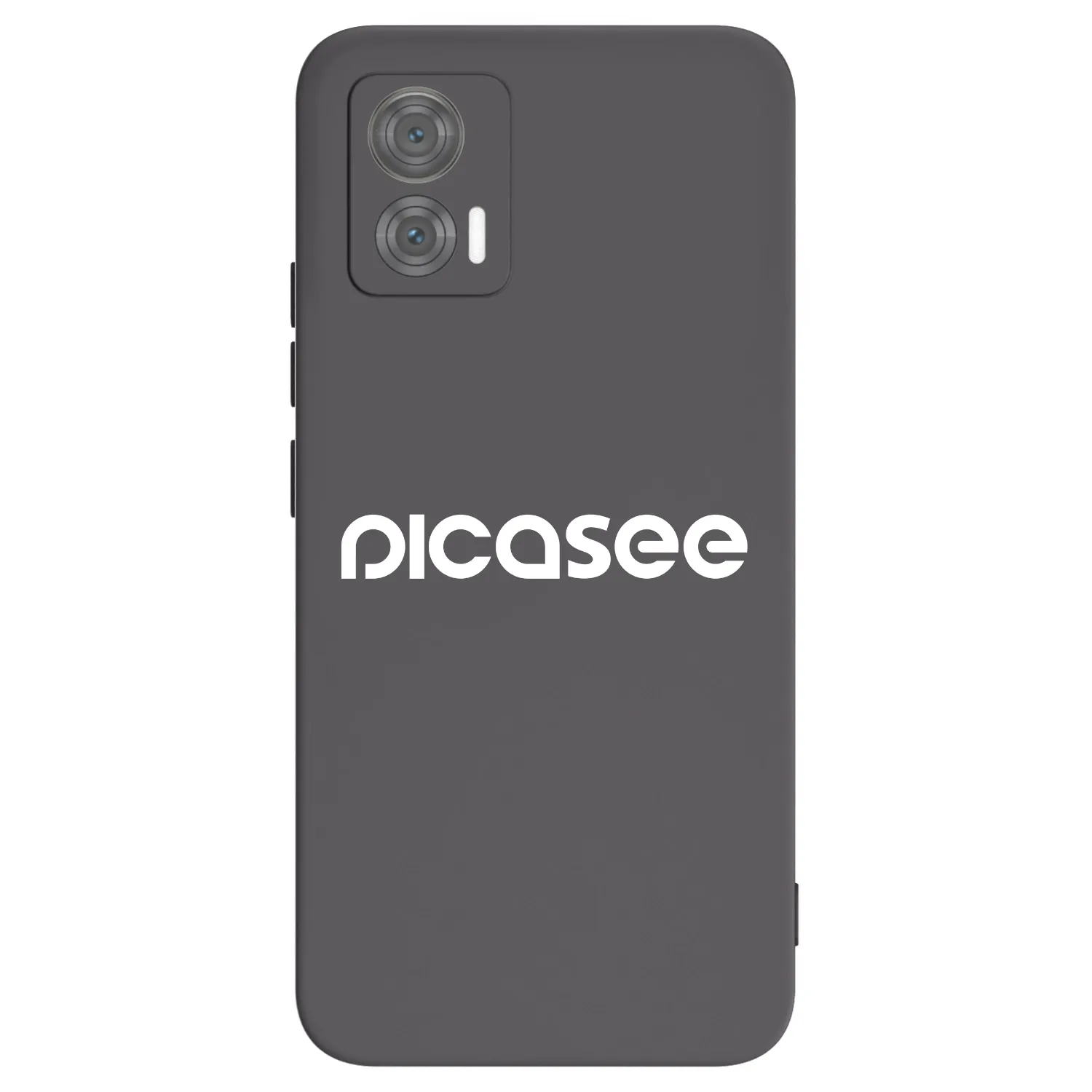 Picasee silikonový černý obal pro Motorola Edge 30 Neo - Picasee - new logo - white