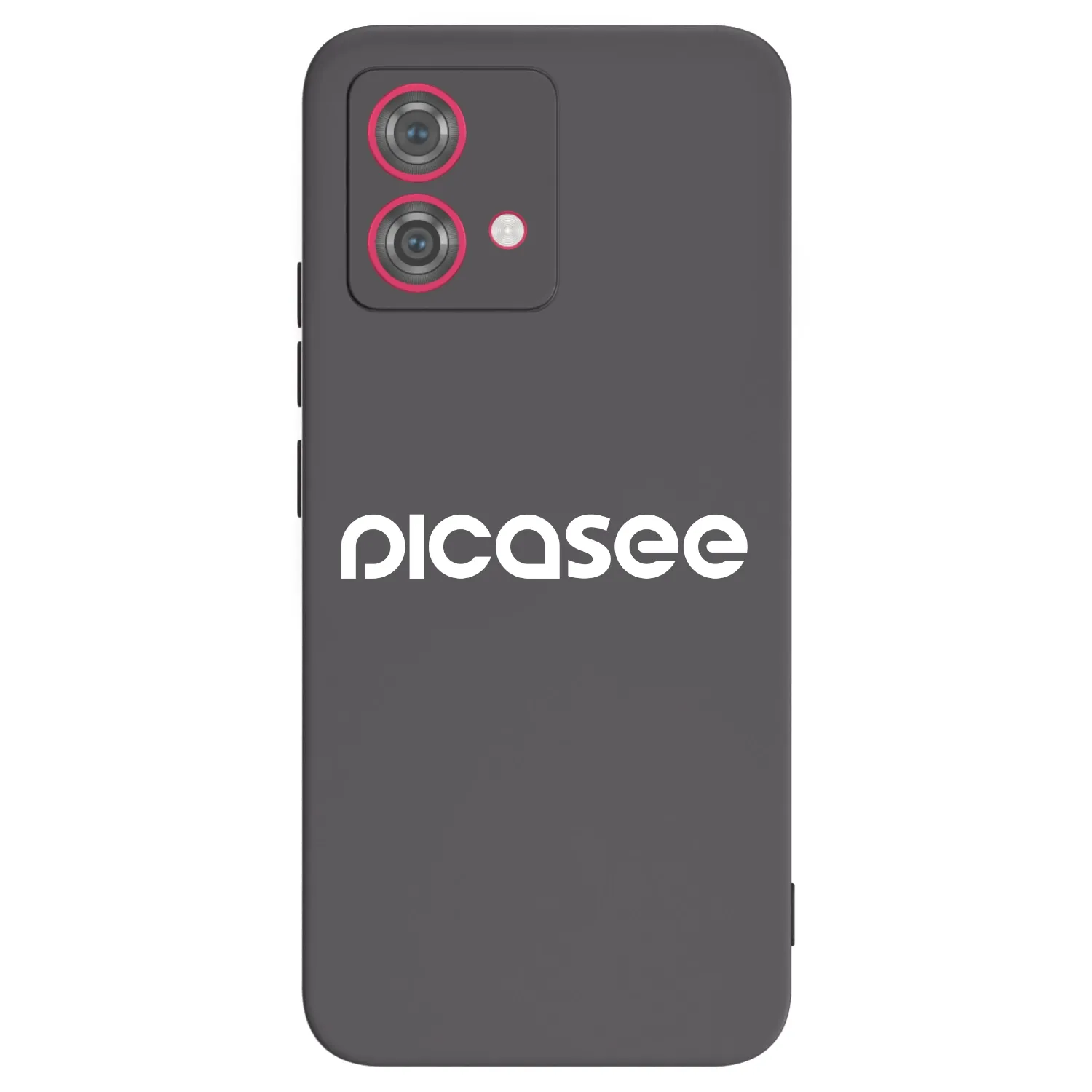 Picasee silikonový černý obal pro Motorola Moto G84 5G - Picasee - new logo - white