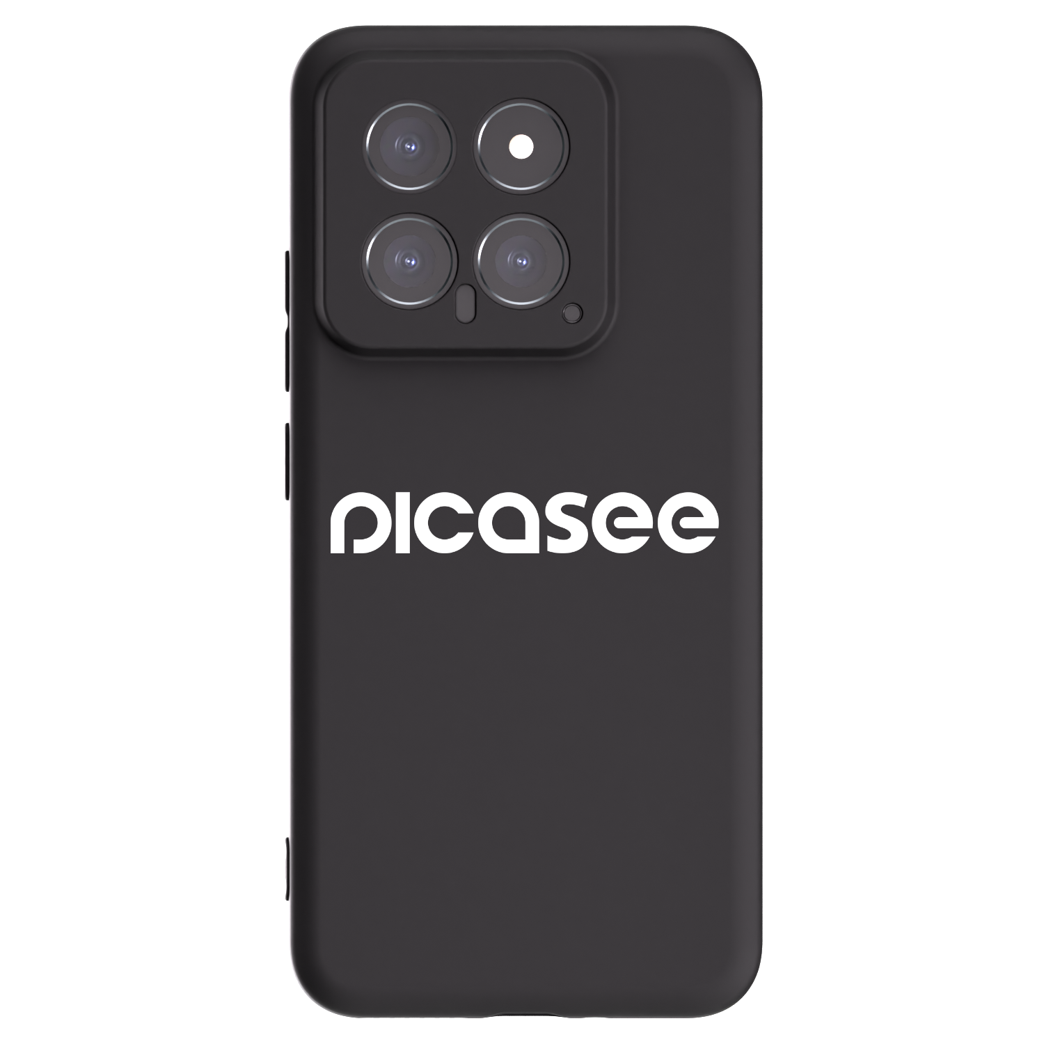Picasee silikonový černý obal pro Xiaomi 14 - Picasee - new logo - white