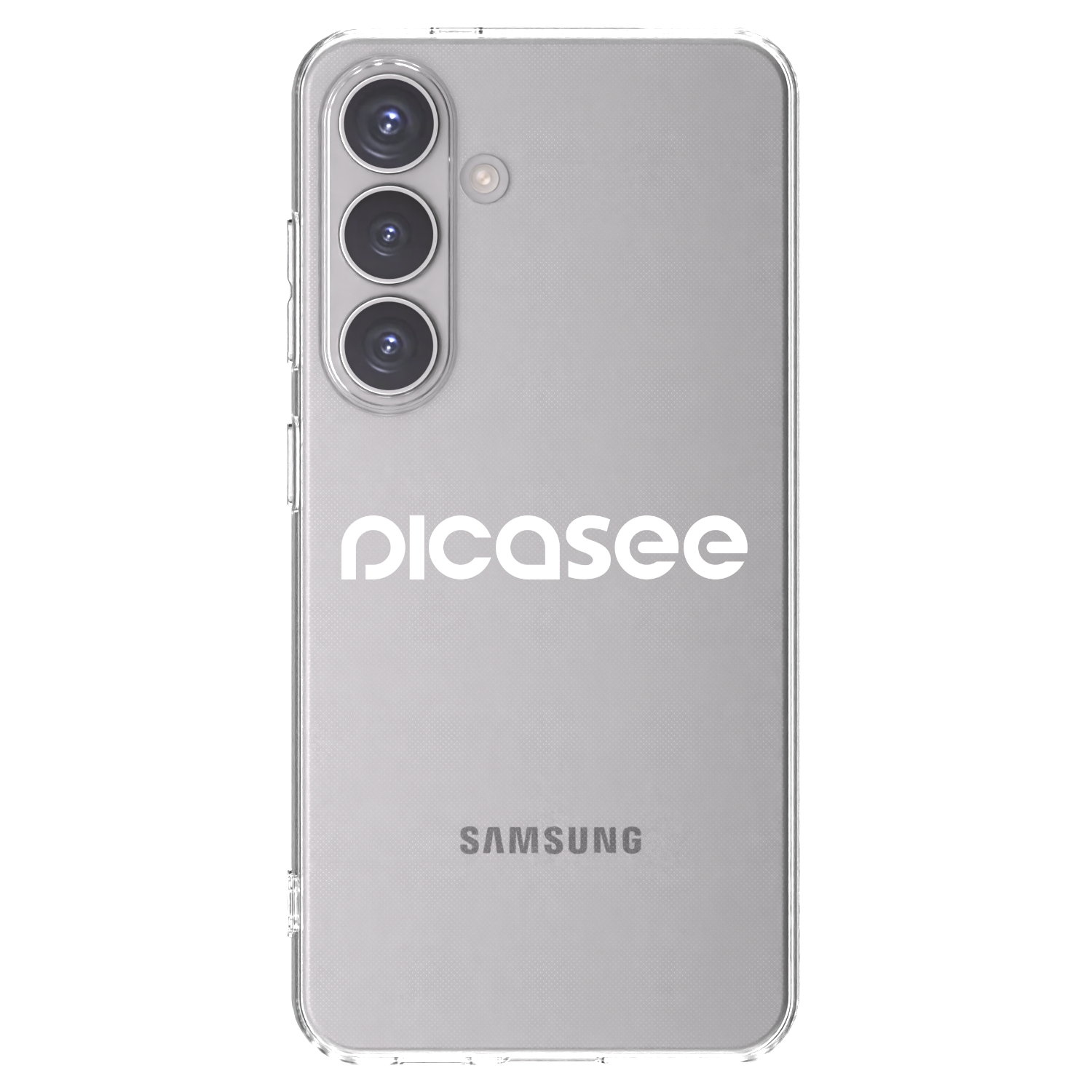 Picasee silikonový průhledný obal pro Samsung Galaxy S24 S921B 5G - Picasee - new logo - white