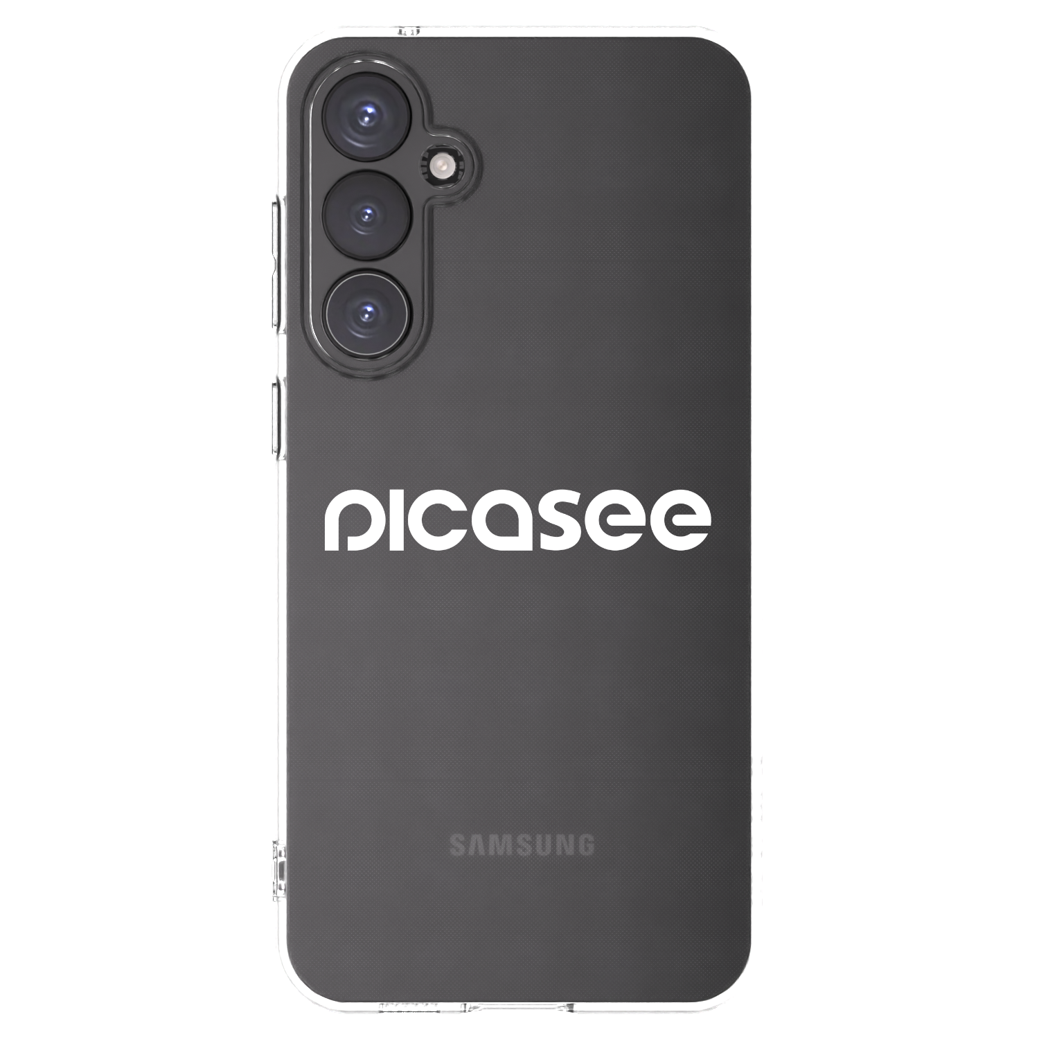 Picasee silikonový průhledný obal pro Samsung Galaxy S23 FE S711B - Picasee - new logo - white