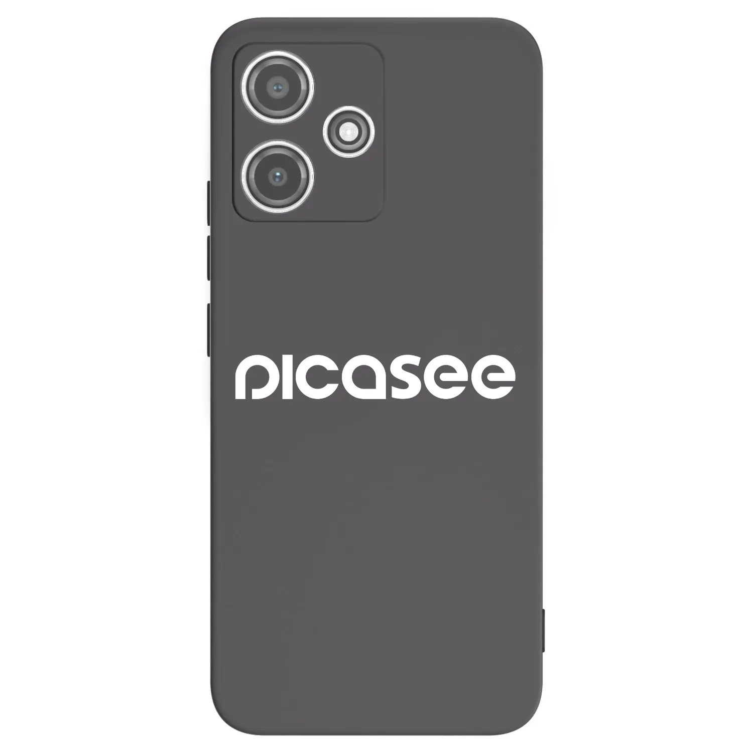 Picasee silikonový černý obal pro Xiaomi Redmi 12 5G - Picasee - new logo - white