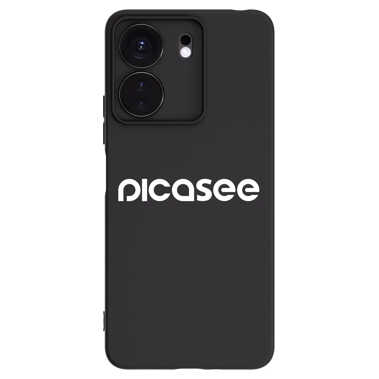Picasee silikonový černý obal pro Xiaomi Redmi 13C 4G - Picasee - new logo - white