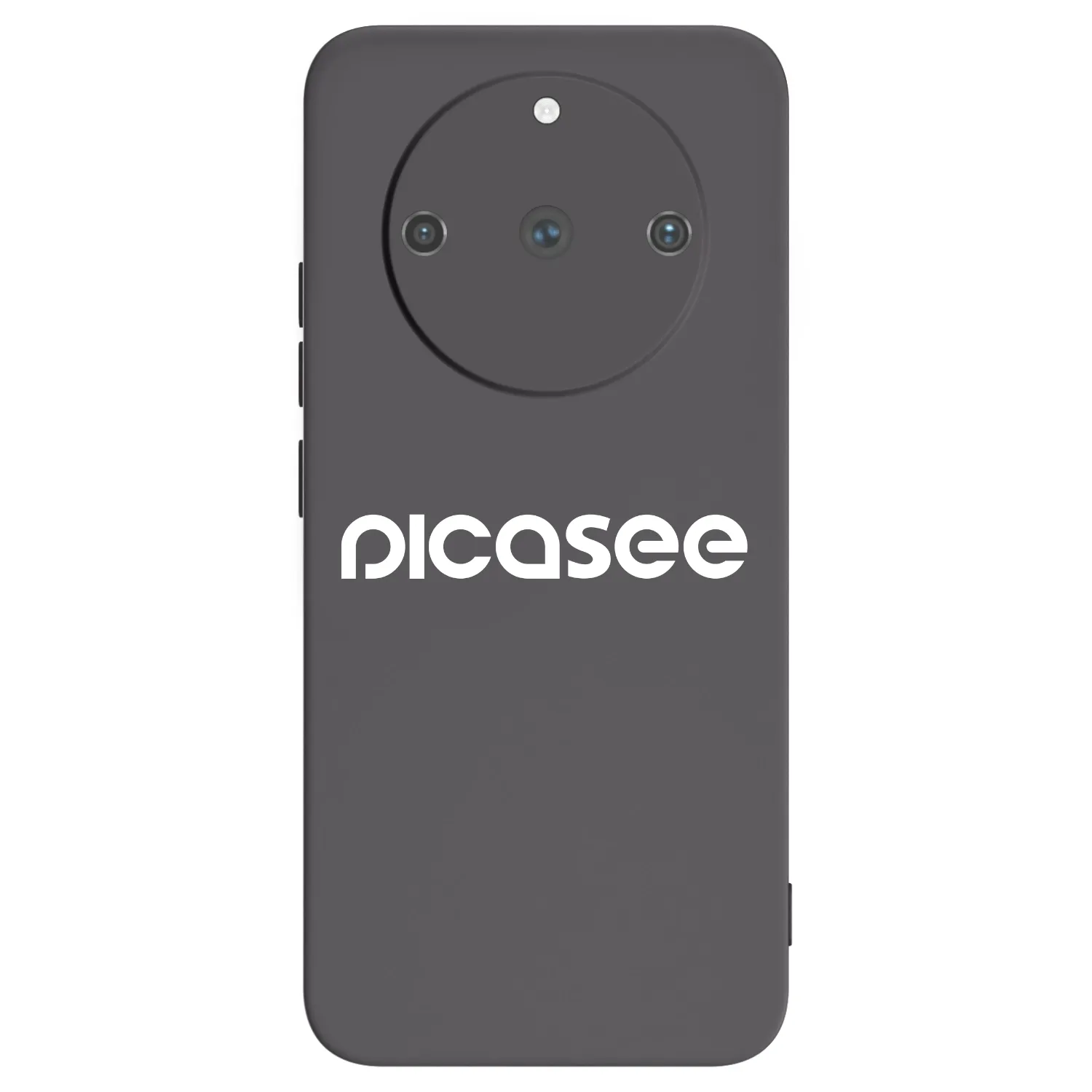 Picasee silikonový černý obal pro Realme 11 Pro+ - Picasee - new logo - white